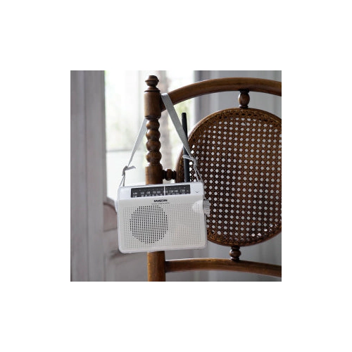 SANGEAN PR-D6 Compact AM/FM Portable Radio, 3-Inch Speaker