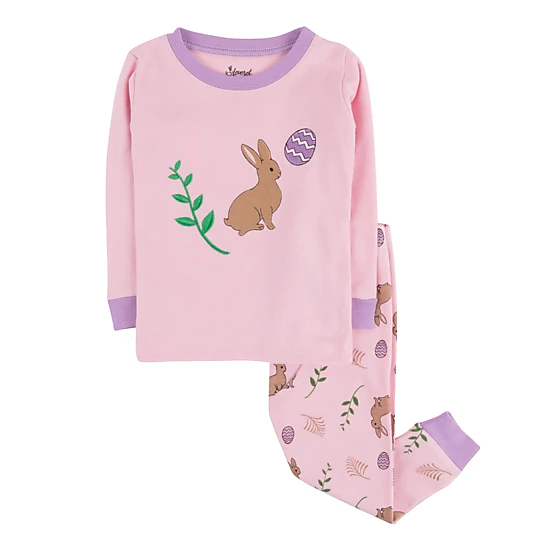 Leveret Baby/Toddler/Kids 2-pc Cotton Snug Fit Easter Pajamas