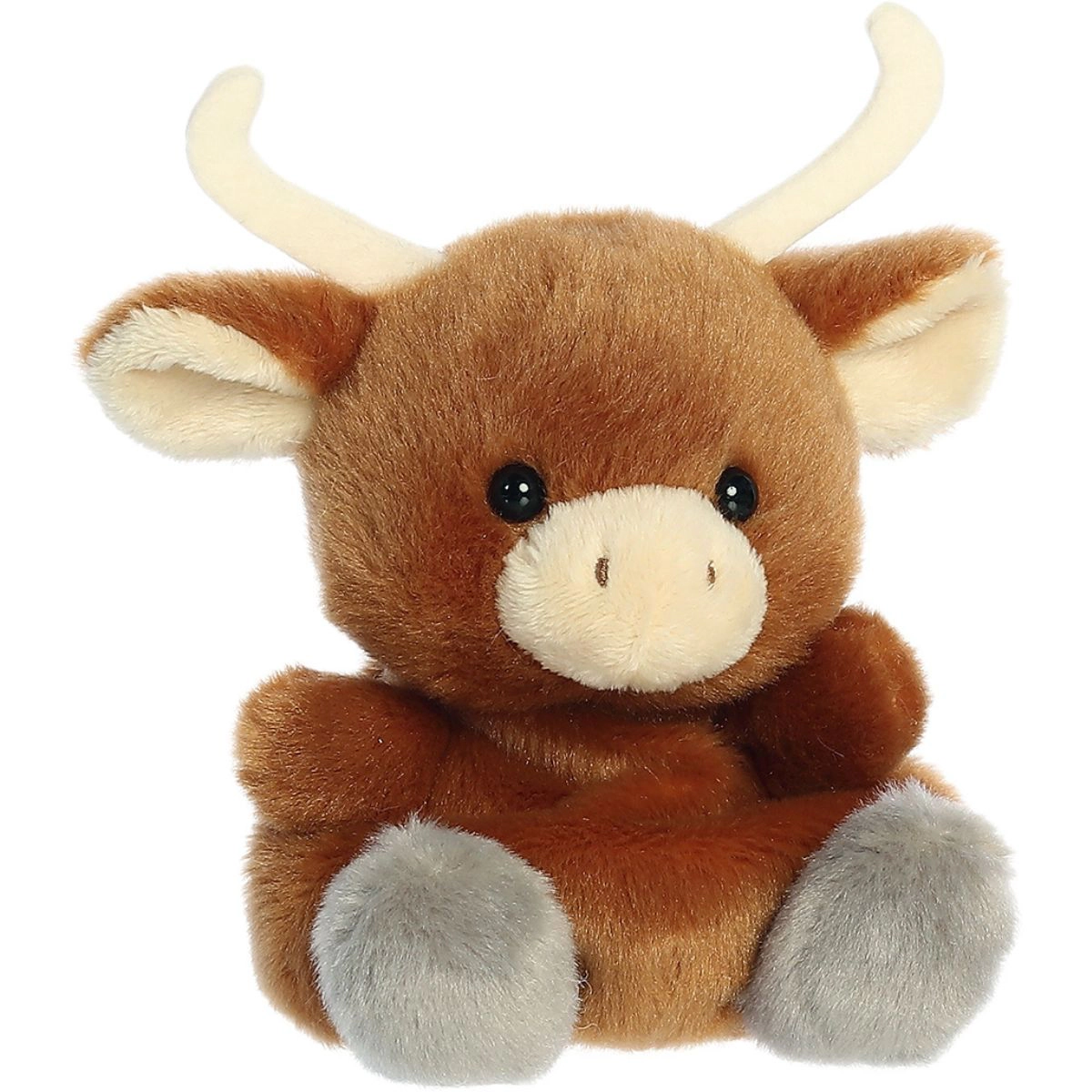 Aurora Palm Pals Landon Longhorn 5-Inch Stuffed Animal Plush