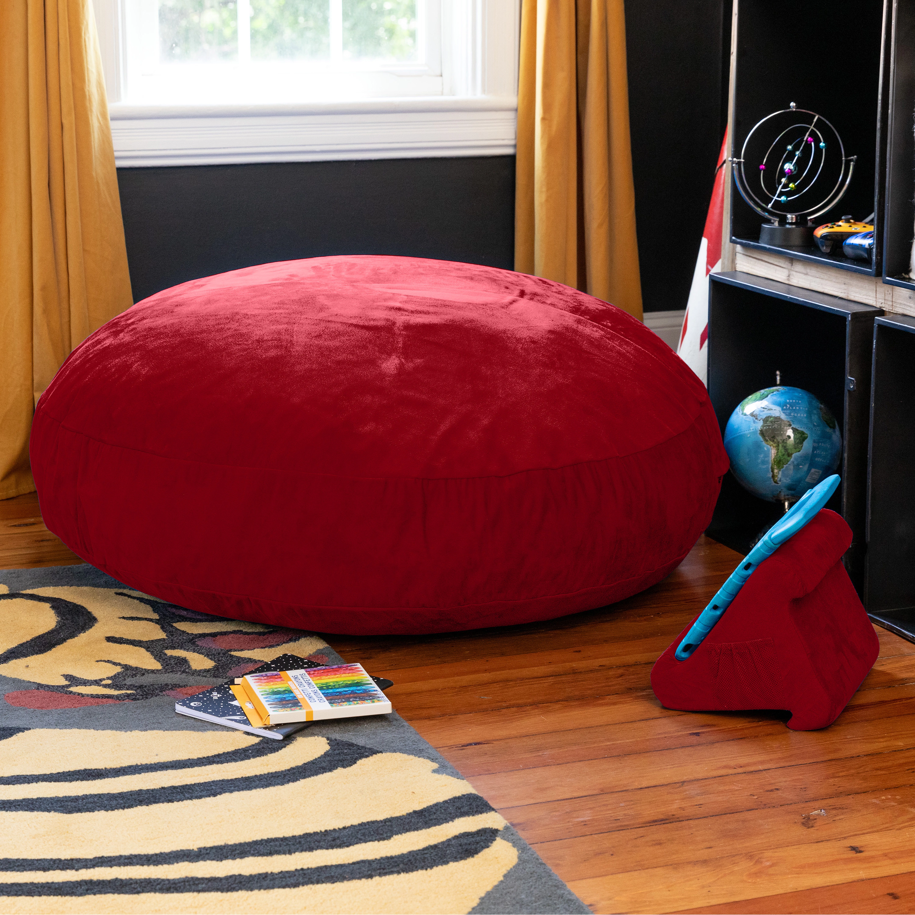 Jaxx Cocoon 4 Foot Bean Bag Chair and Crash Pad