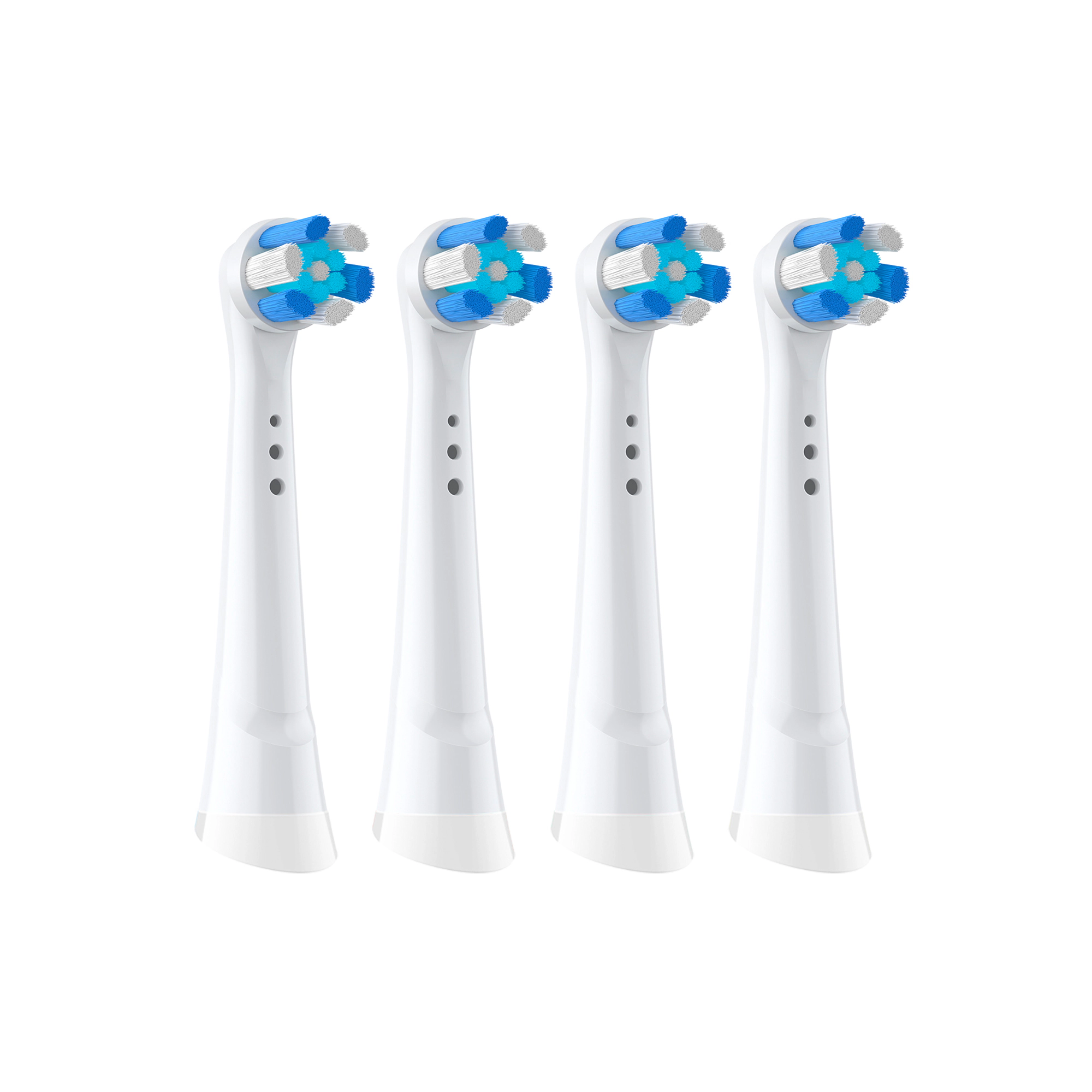 Pursonic Unisex 4-Pack Replacement Brush Heads Compatible with Oral-B iO Series 2–10