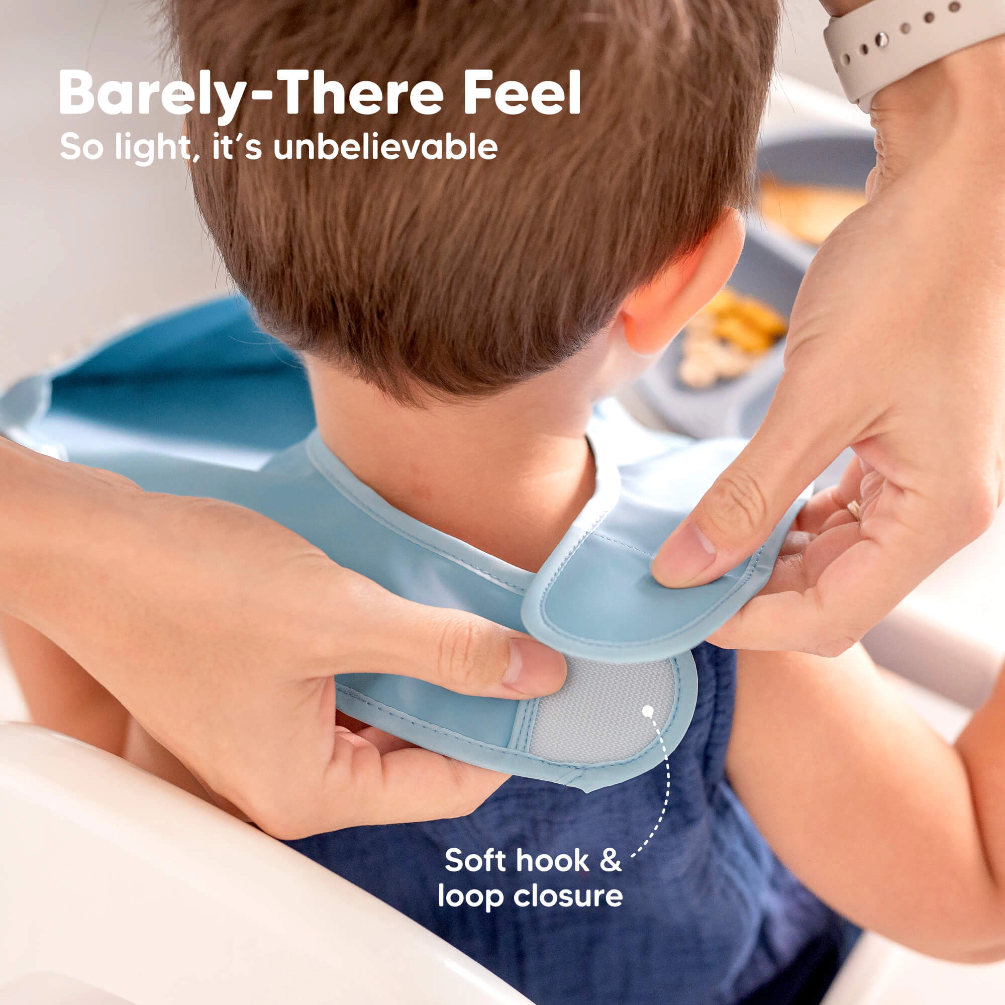 KeaBabies 3-Pack Presto Waterproof Bibs