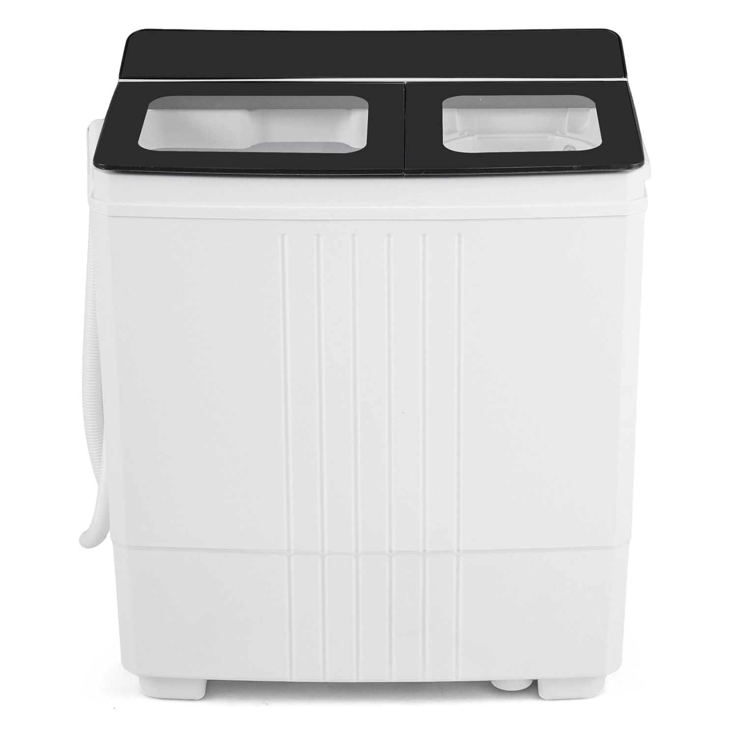 LJG Portable Washing Machine with 12 LBS Washer and 8 Spinner Combo for Apartments