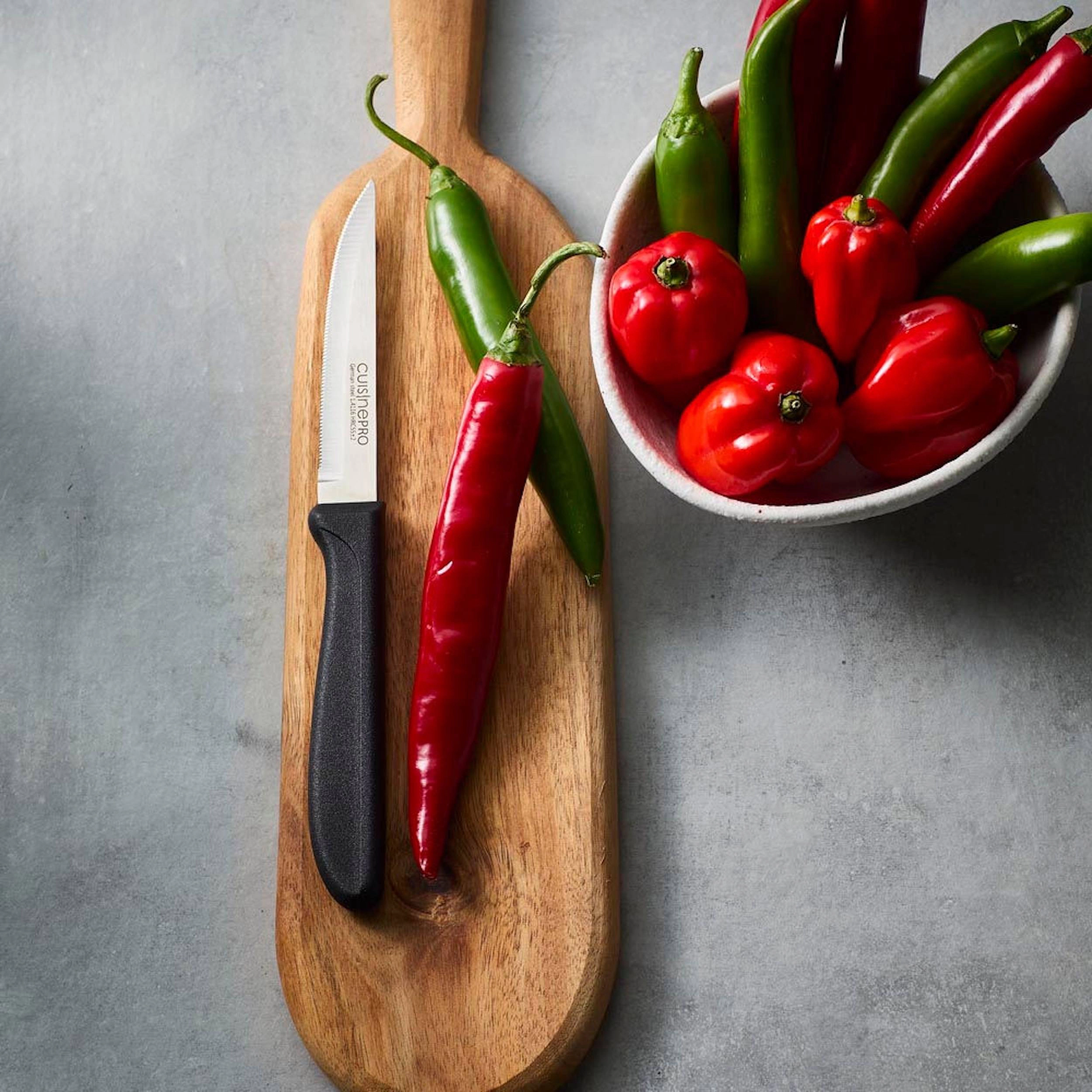 Cuisine::pro® CLASSIC 4" Serrated Paring Knife