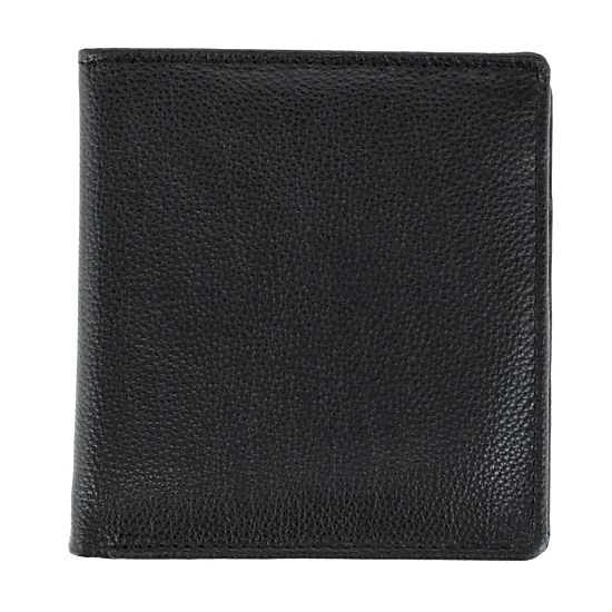 CTM® Men's Napa Leather RFID Hipster Wallet with Middle Flap