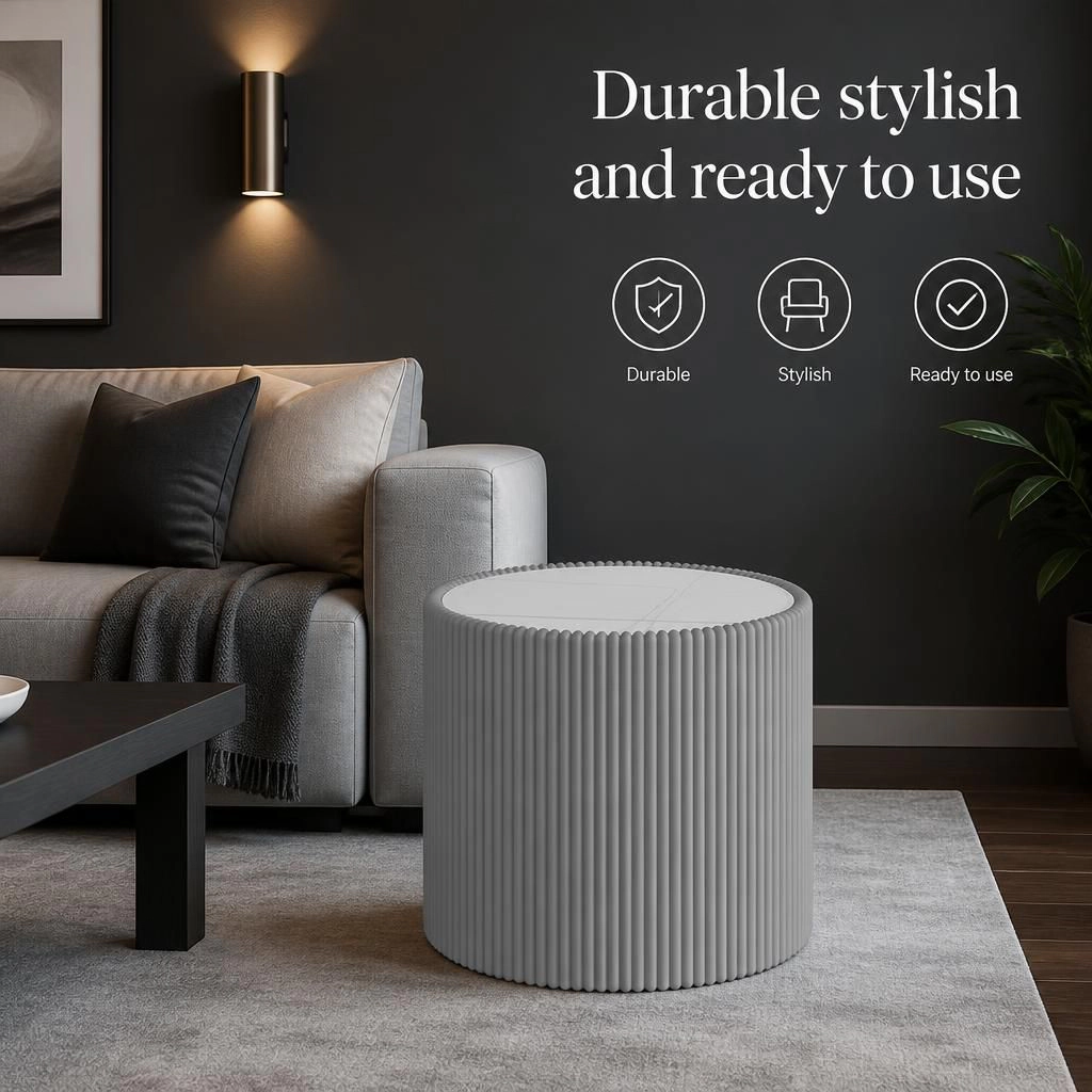 GOODSILO Compact Square Accent Side Table/End Table