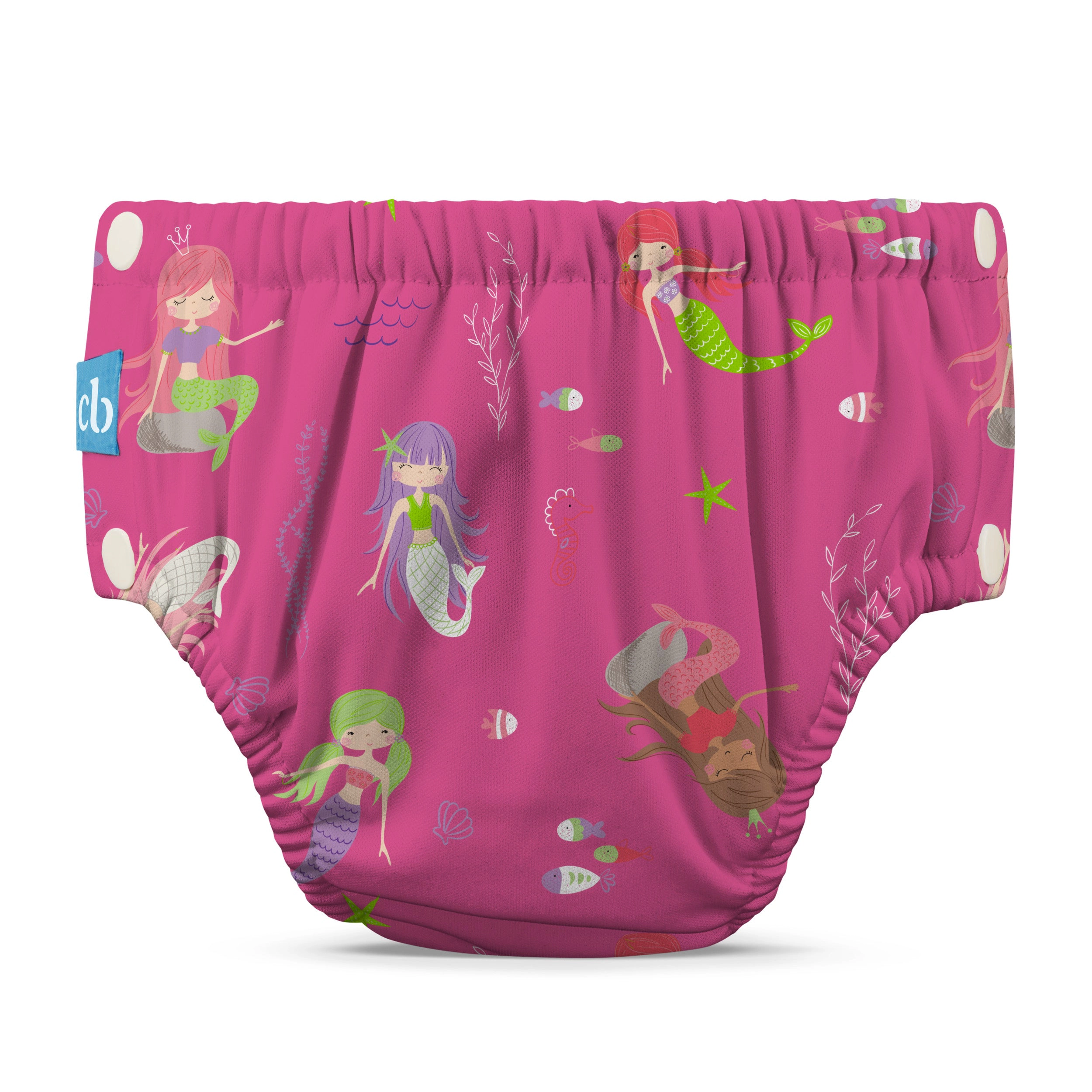 Charlie Banana Reusable Swim Diaper Medium - Mermaid Zoe