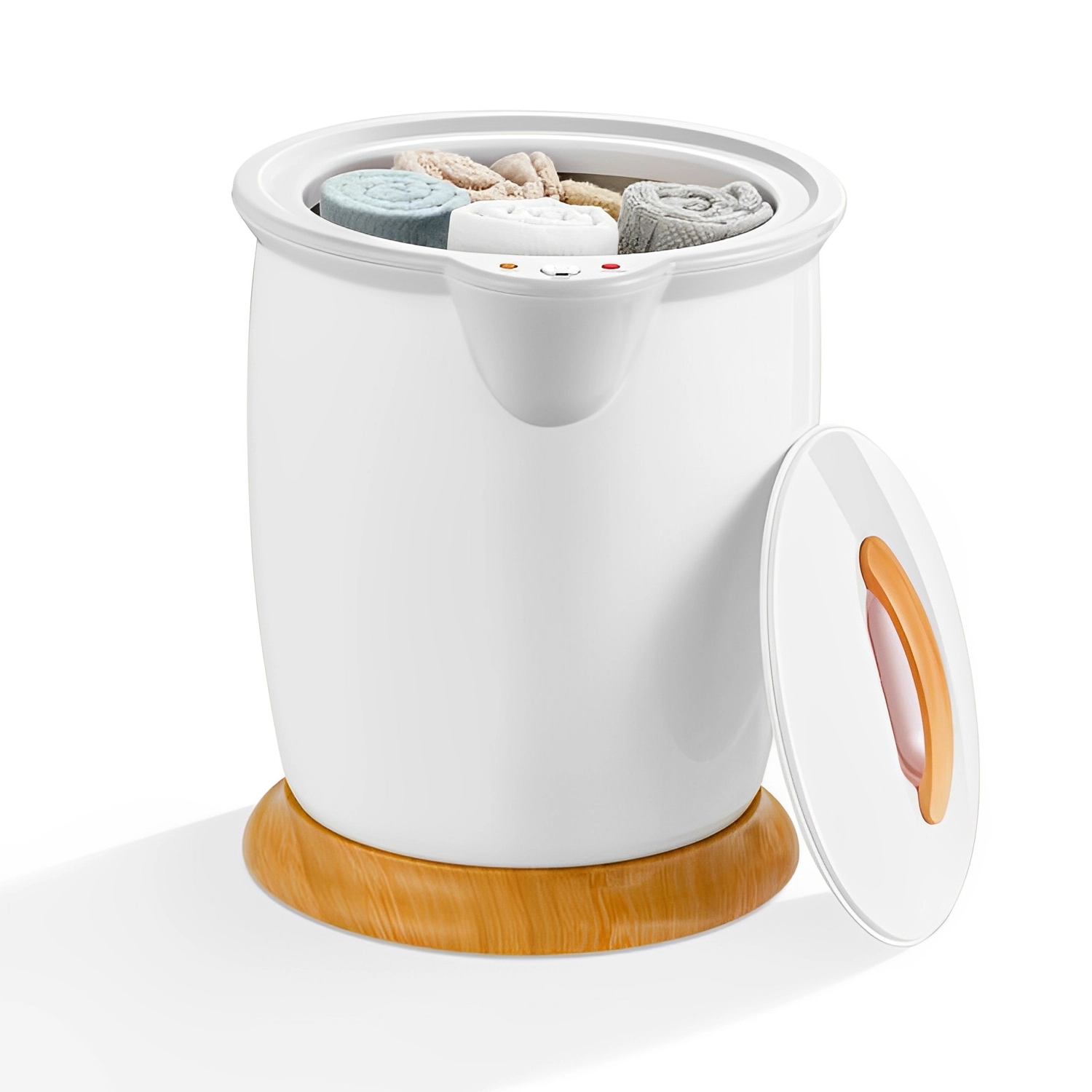 SUGIFT 20L Fragrance Holder Auto Shut Off Bucket Towel Warmer 14-in x 13-in x 18.5-in 400W 6-ft Cord White