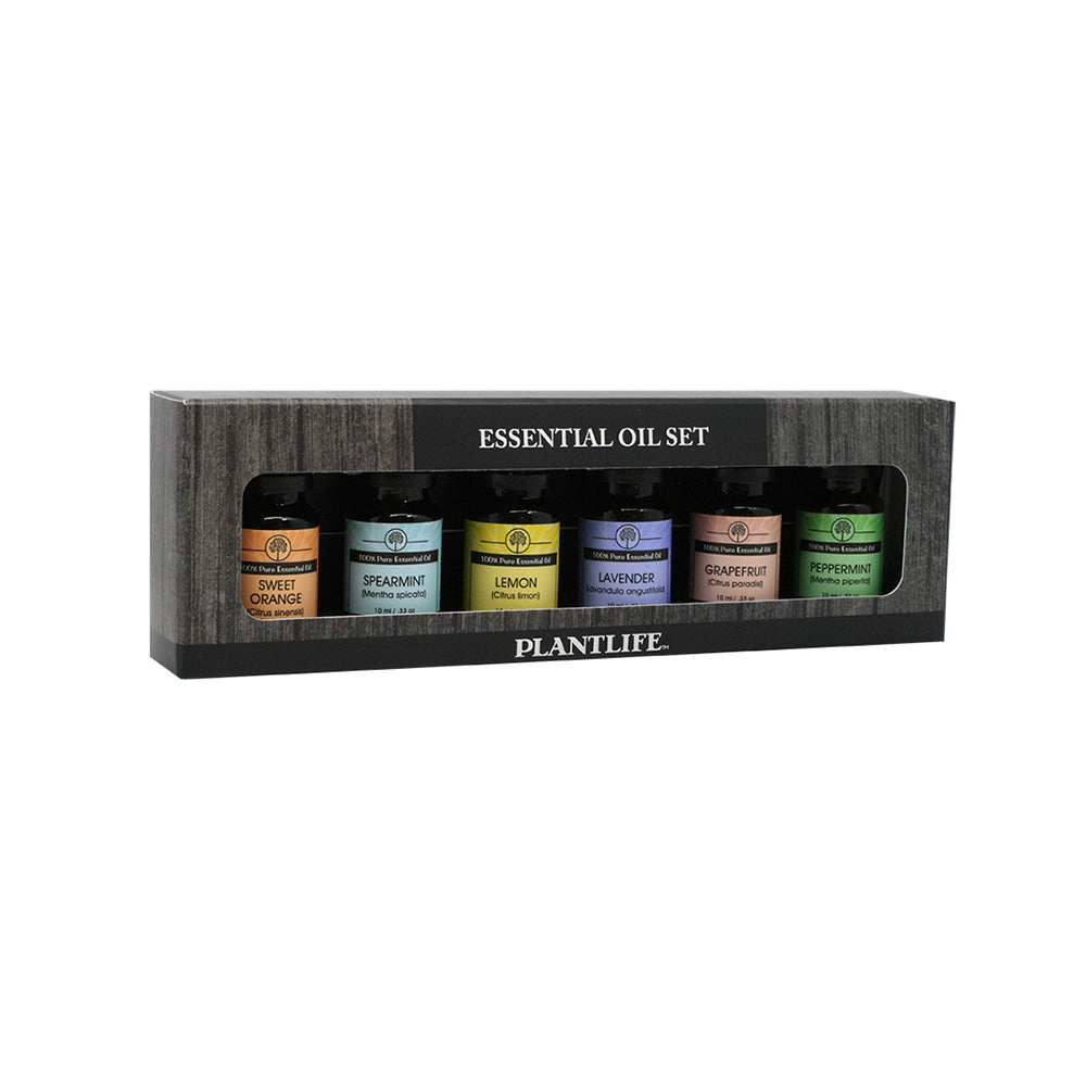 Plantlife Home Aromatherapy Essential Oil Set 6-Pack