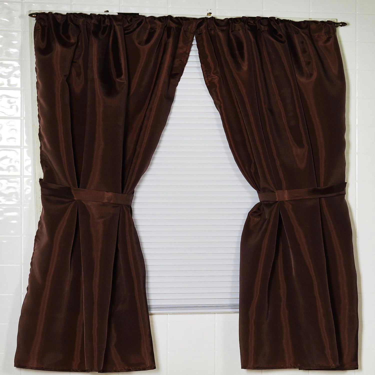 Carnation Home Fashions Polyester Fabric Window Curtain