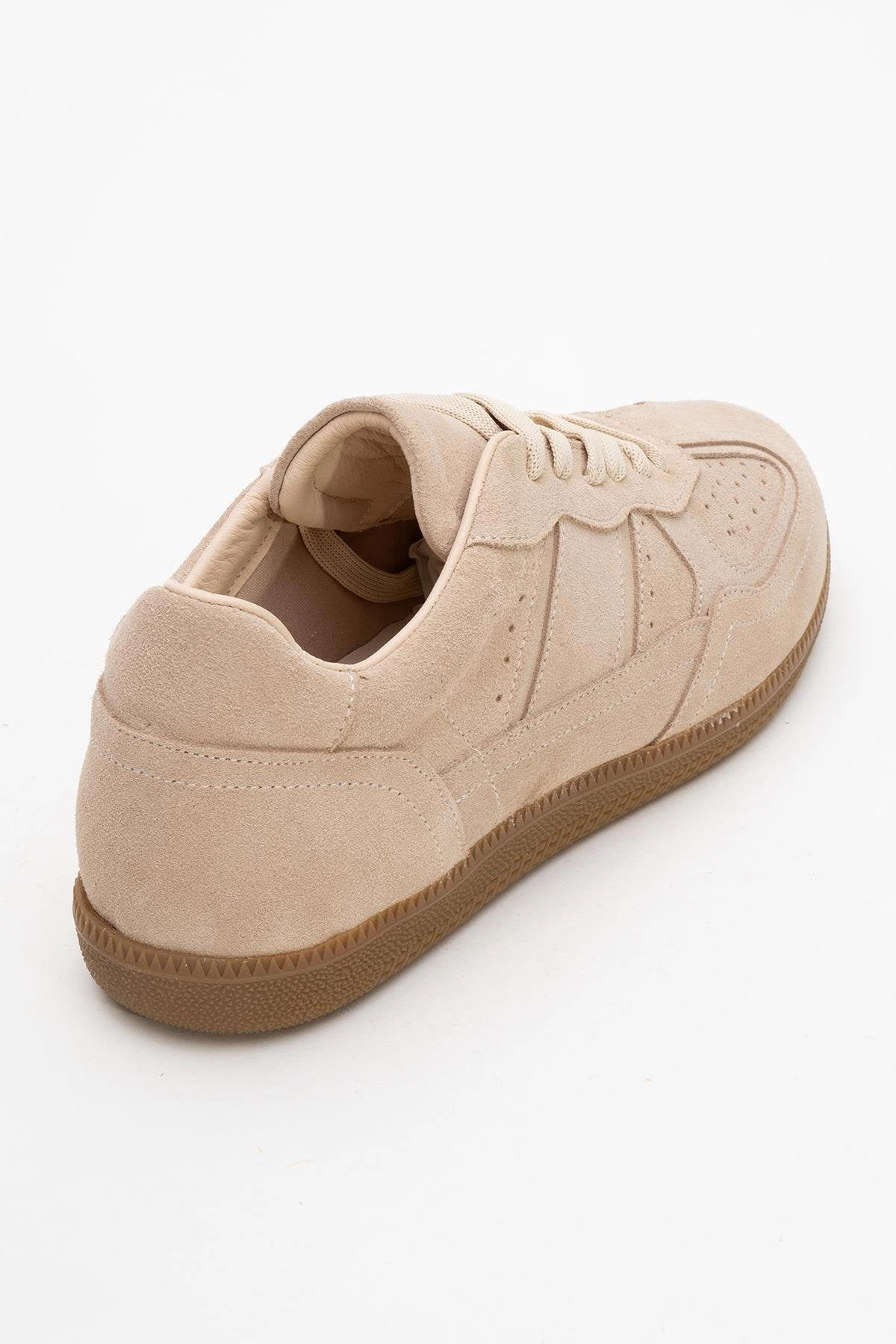 Forever & Always Womens Aurel Suede Leather Sneakers