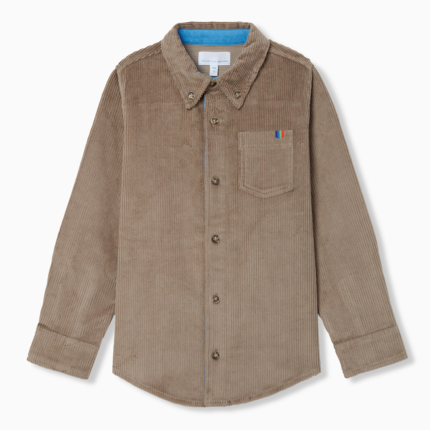 Rockets of Awesome Plush Button Down for Boys
