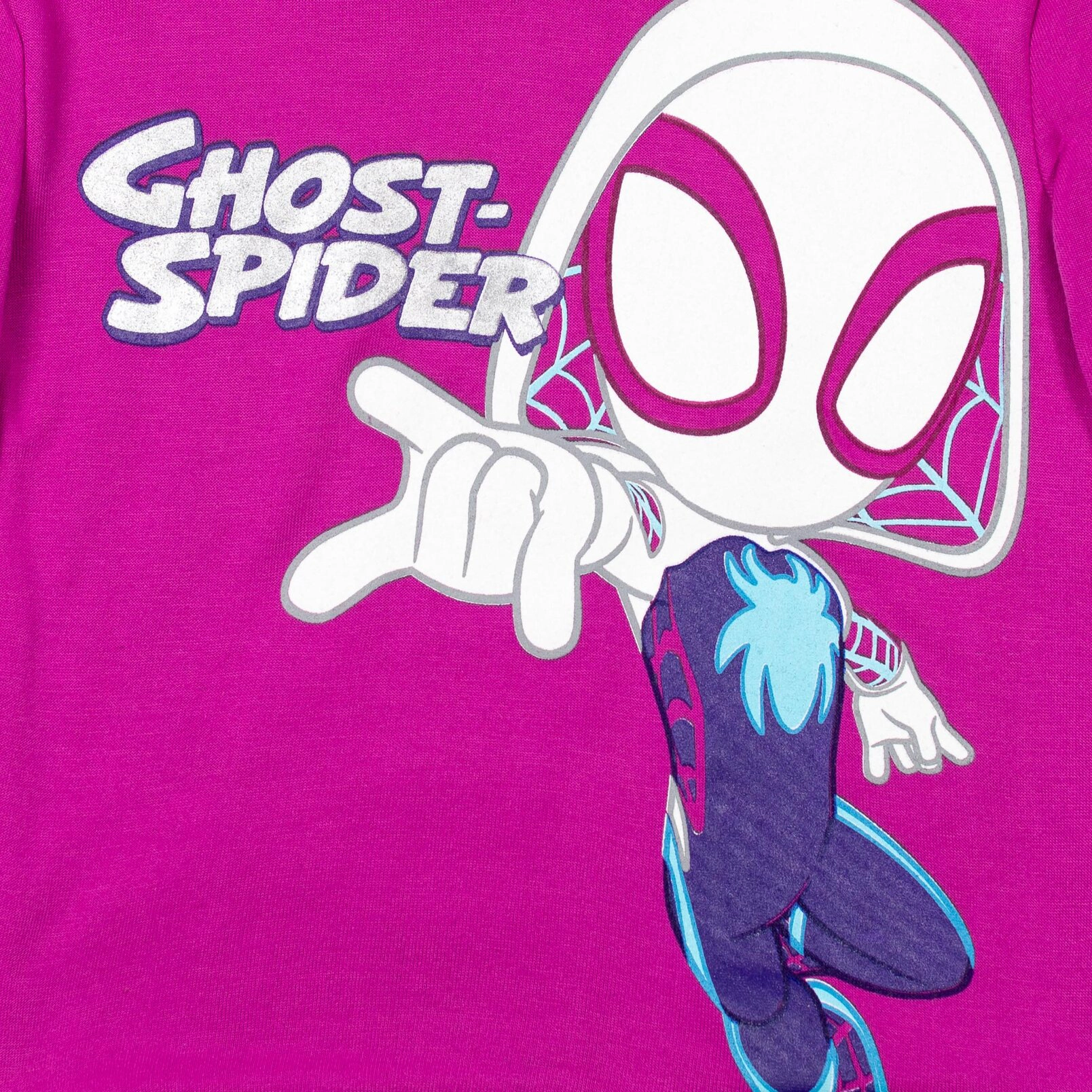 Marvel Spidey and His Amazing Friends Ghost-Spider Girls' Fleece Hooded Sweatshirt