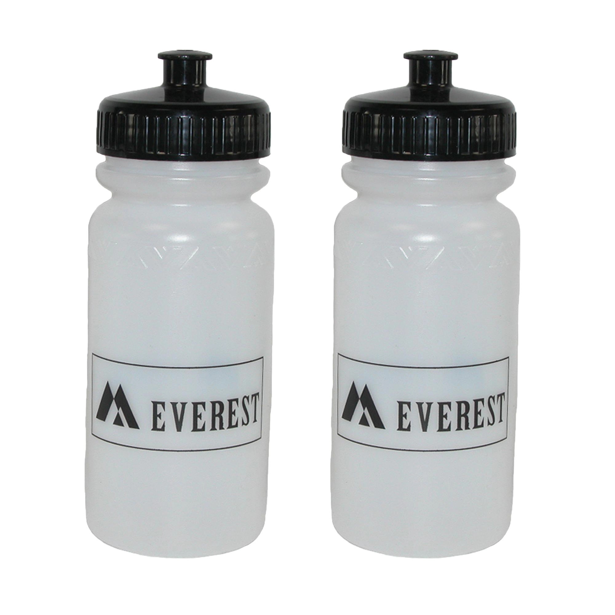 Everest 20 oz Squeeze Water Bottle (Pack of 2)