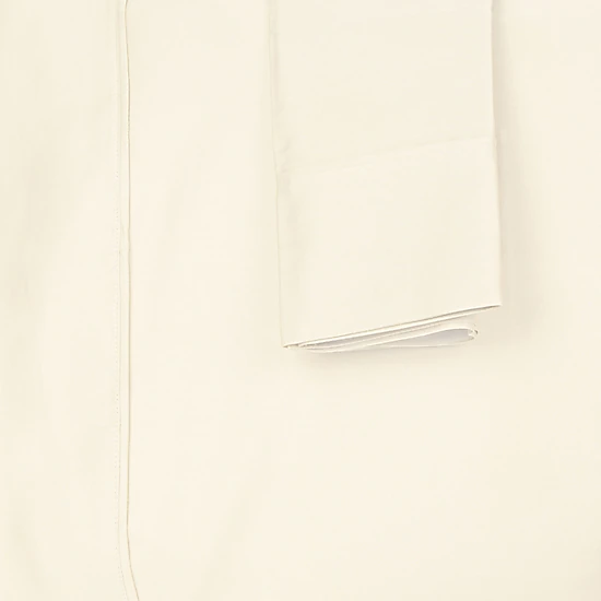 Castle Hill Premium Lightweight 440 Thread Count Cotton Sateen 4 Pieces Sheet Set King Ivory
