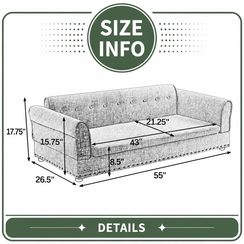 Ifmall Foam Pet Sleeping Bed for Dogs and Cats