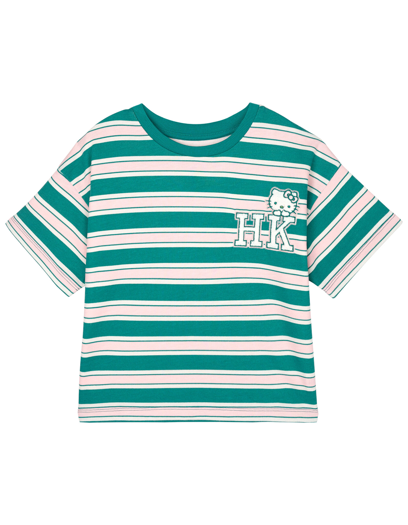 Hello Kitty Girls' Fleece Tee and Shorts Set