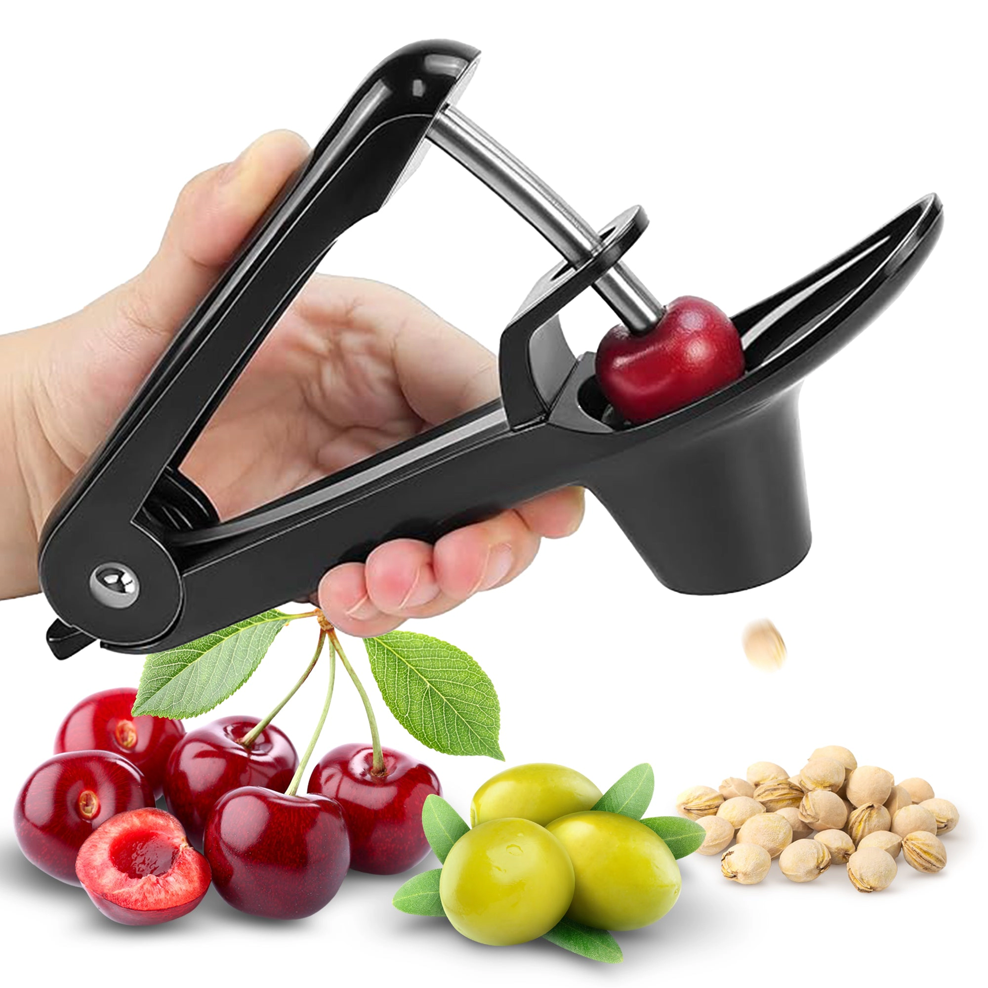 Cheer Collection Cherry and Olive Pitter – Effortless