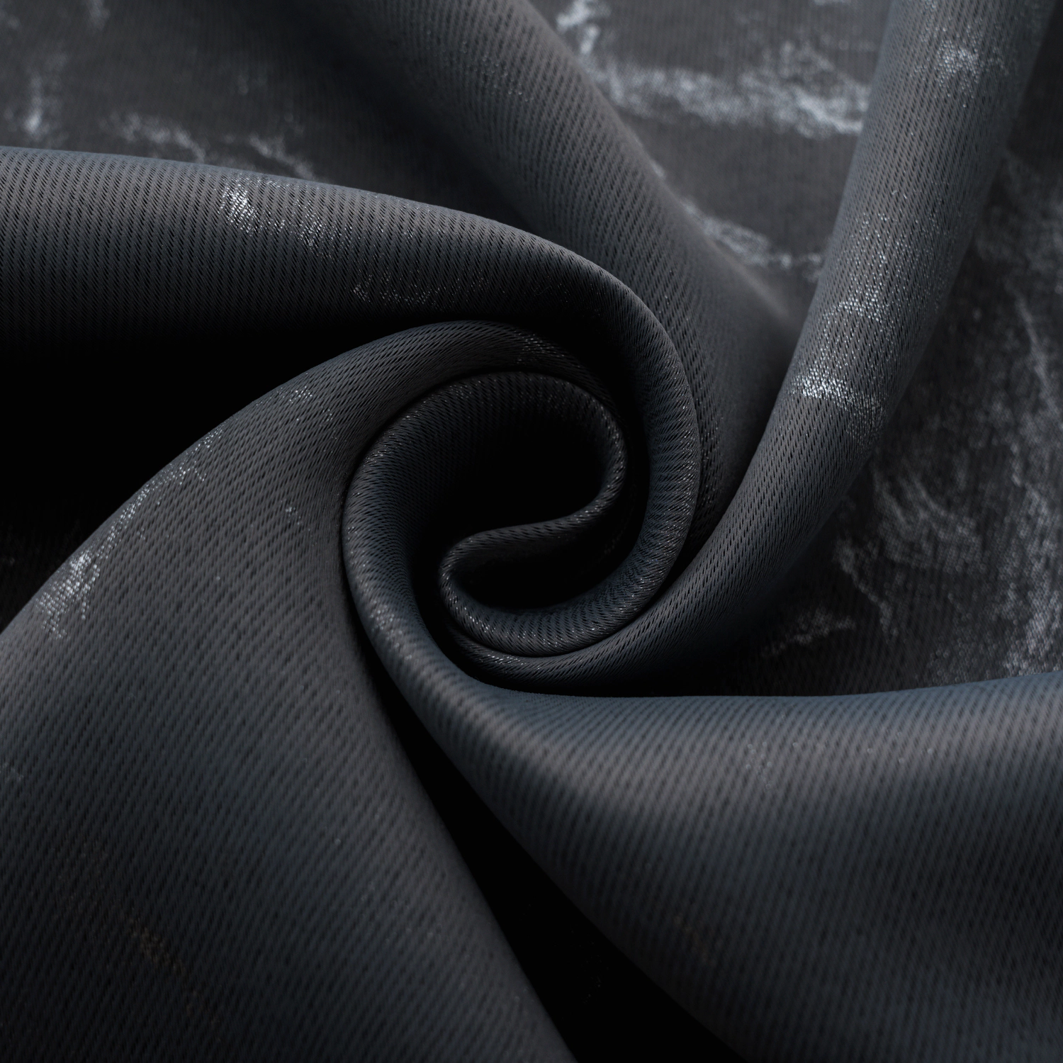 RT Designers Collection Heidi Halo Foil Blackout Polyester Window Curtain Grommet Panel 52" x 84
