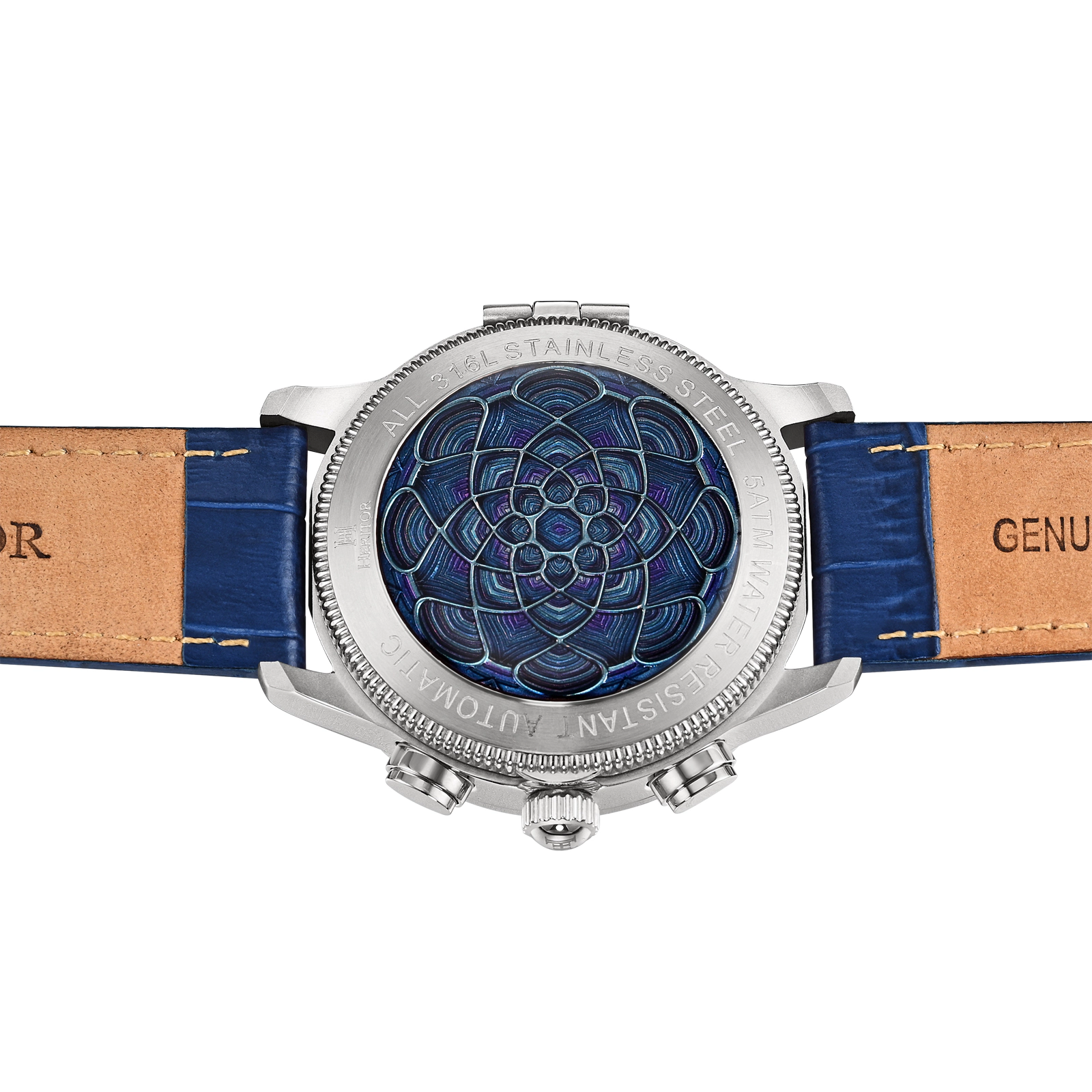 Heritor Automatic Apostle Vitreous Enamel Dial Watch