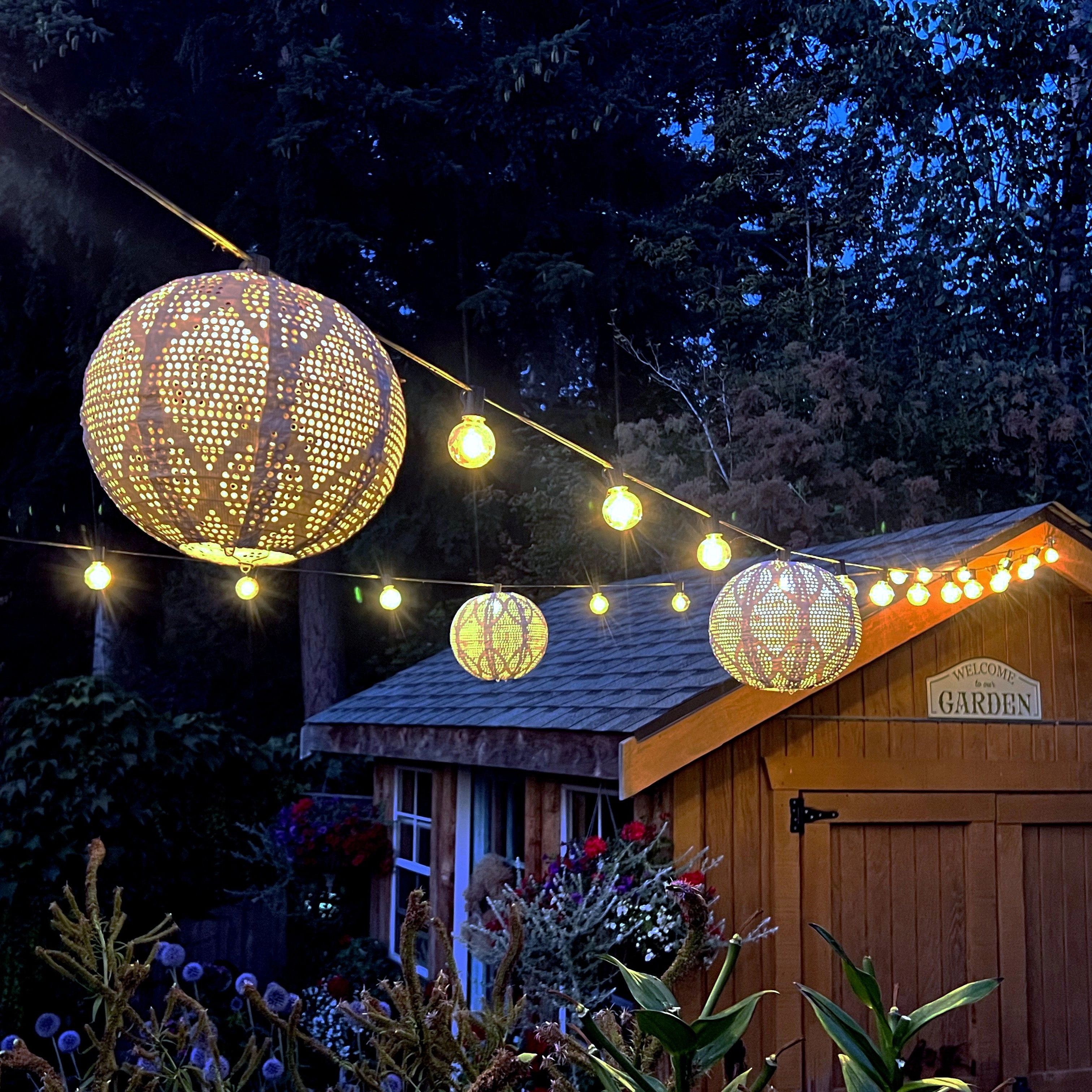 Allsop Home & Garden String Light Shades - 5 pack Globes