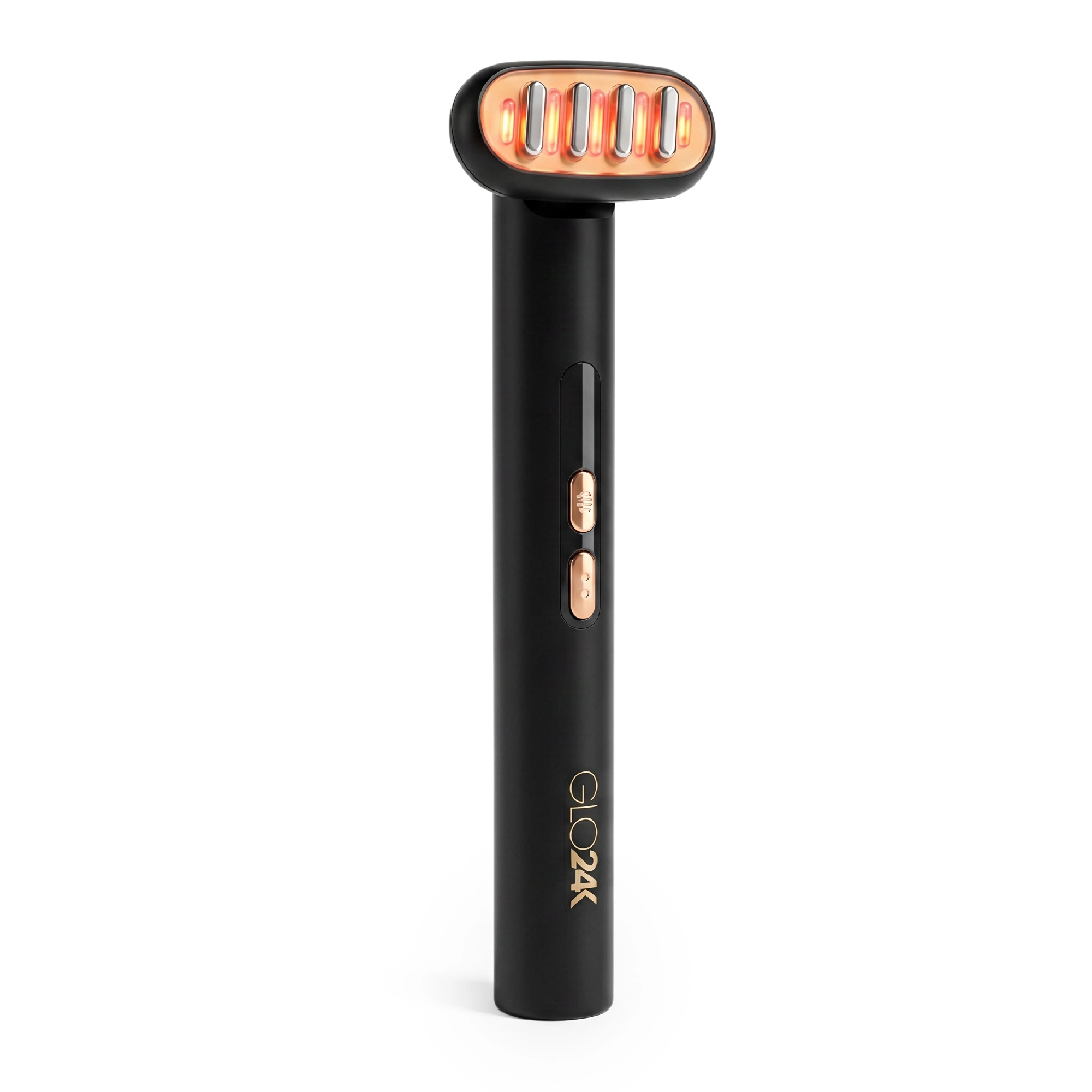 GLO24K 6-IN-1 Beauty Therapy Wand for the Face, Eyes & Neck