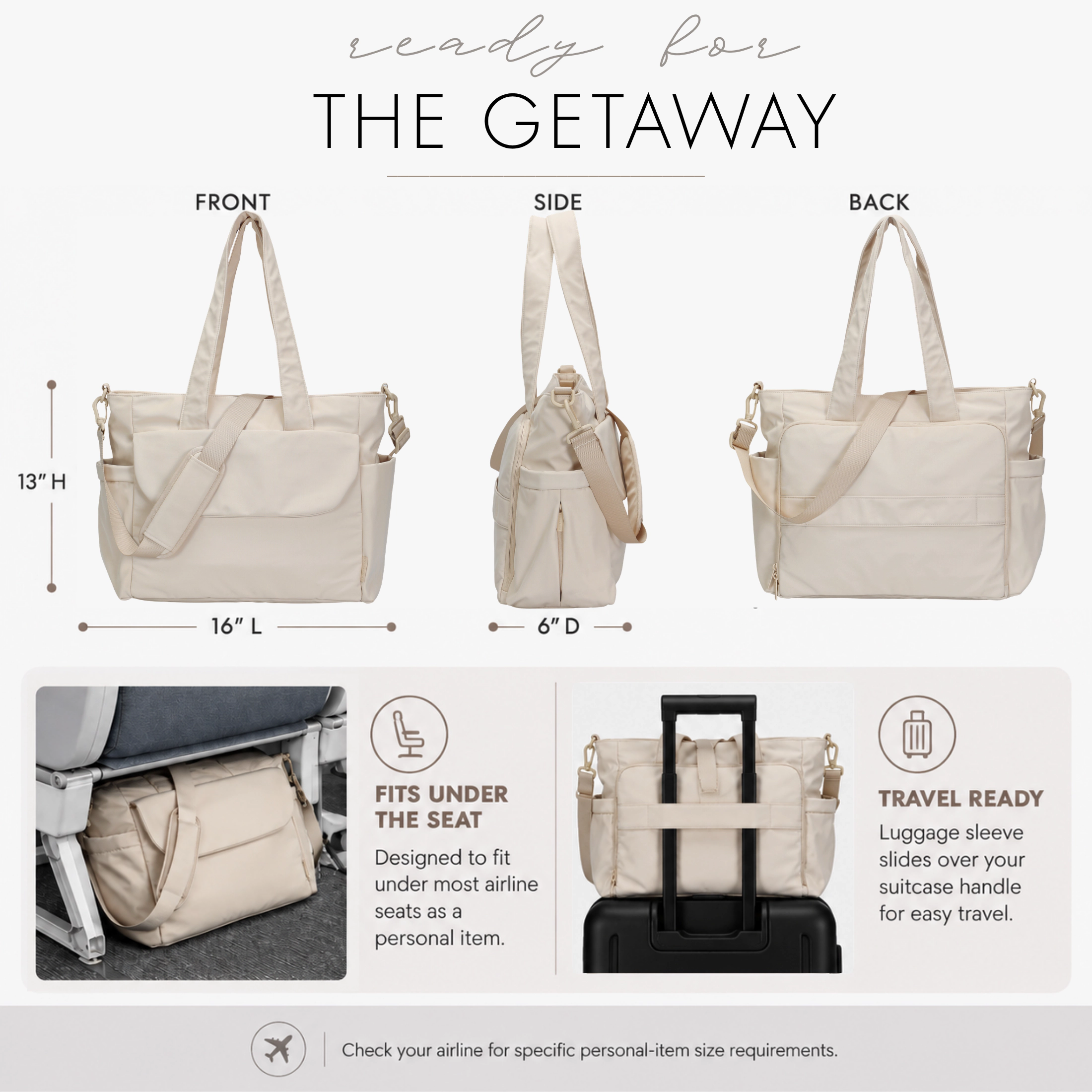Hynes Eagle Women's Motion All-in-One Diaper Tote