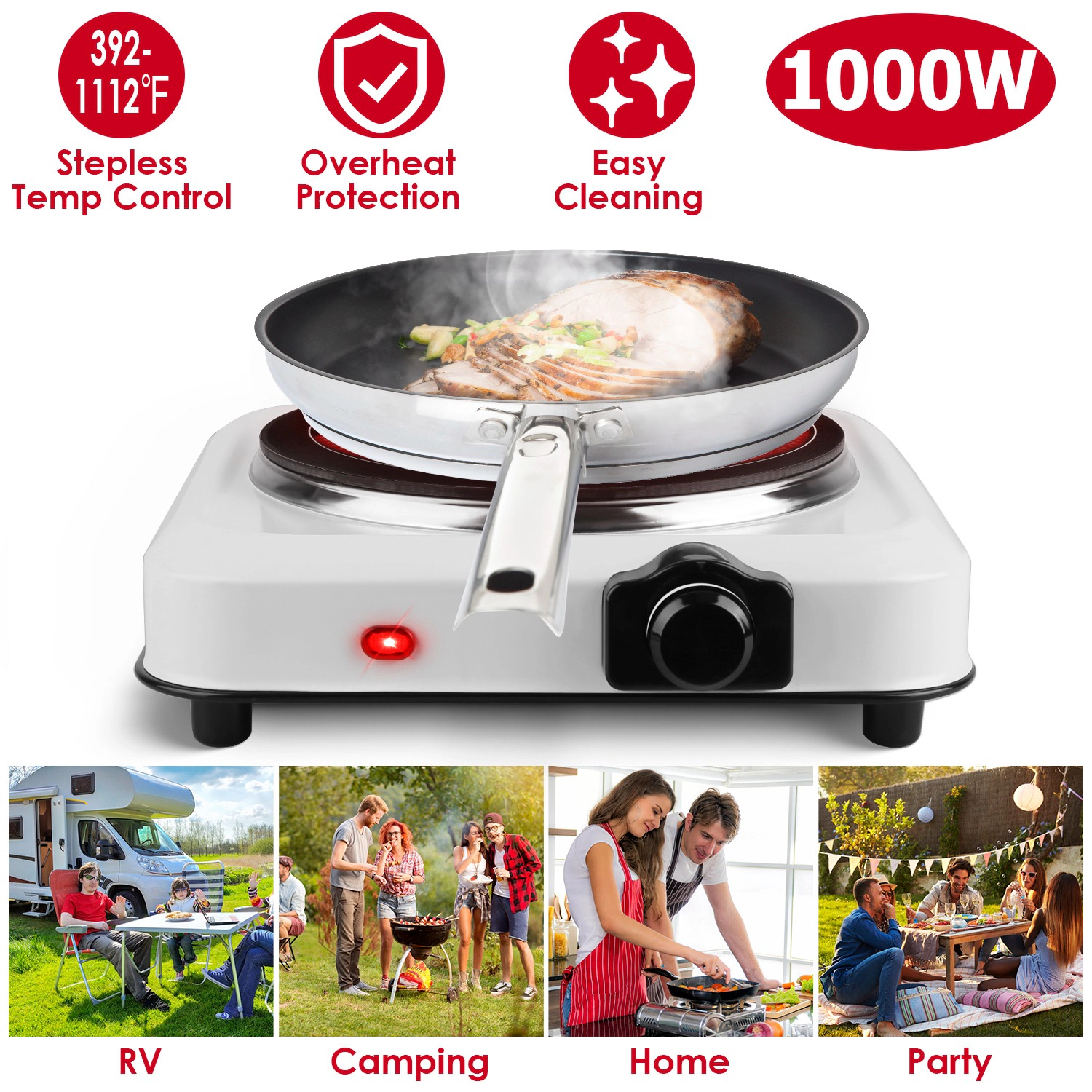 IMounTEK Unisex Infrared Single Burner Hot Plate