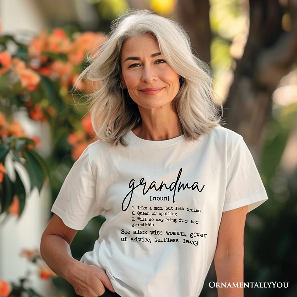 OrnamentallyYou Womens Grandma Definition T-Shirt