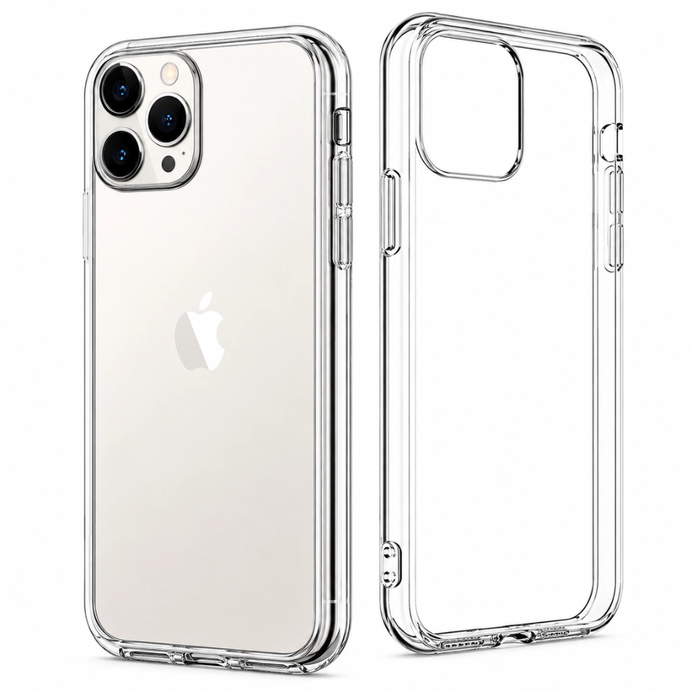 Qixxronics Clear Phone Case for iPhone 11 Pro Protection Cover for iPhone 11 Pro Shockproof Protective Cellphone Case