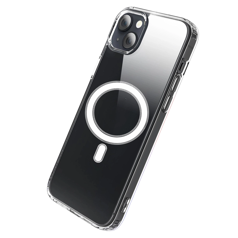 Qixxronics Shockproof Magnetic Case for iPhone 13 Mini / 12 Mini Phone Cover Compatible with Wireless Charging