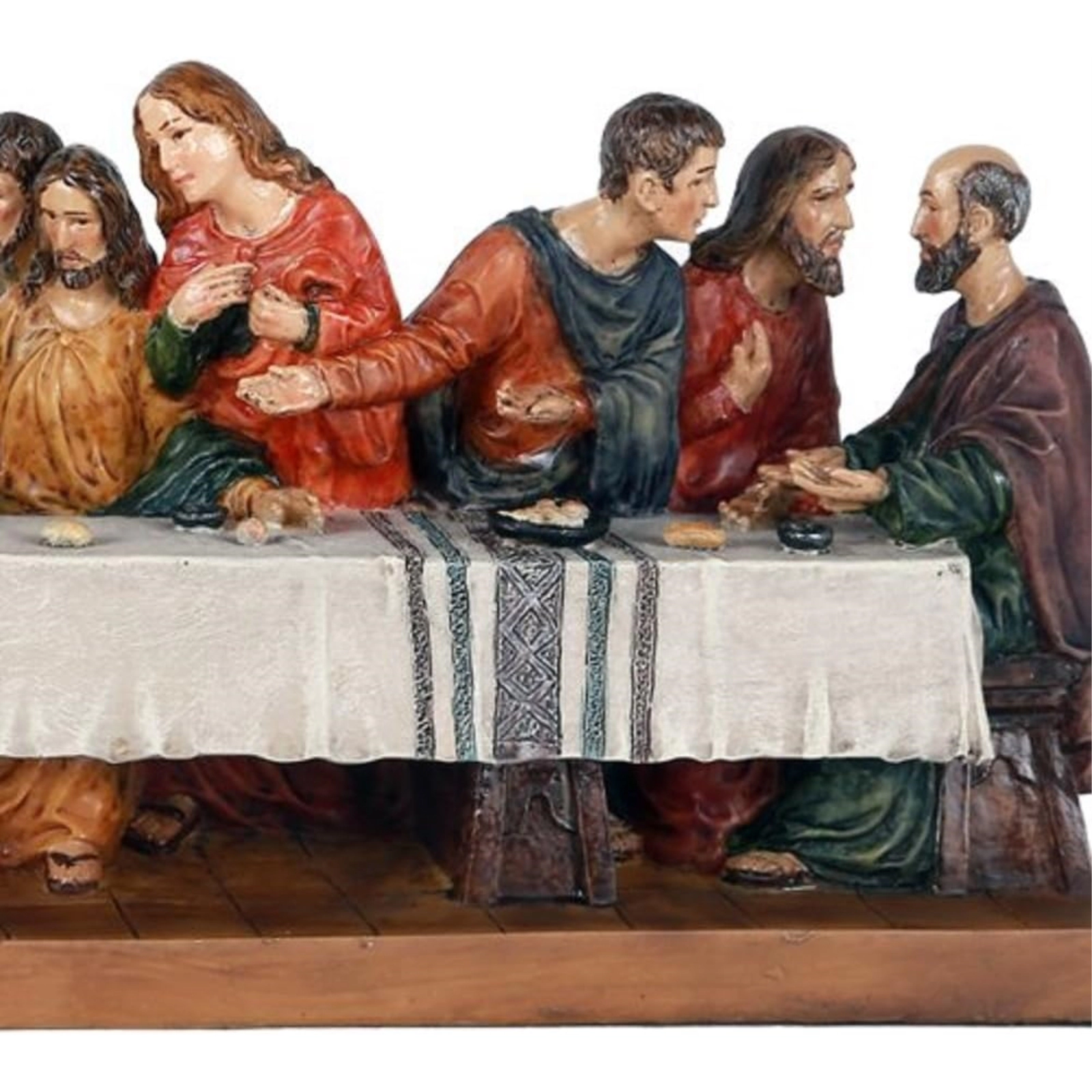 Pacific Giftware The Last Supper Da Vinci Inspiration Tabeltop Figurine Decorative Gift 12 inch L