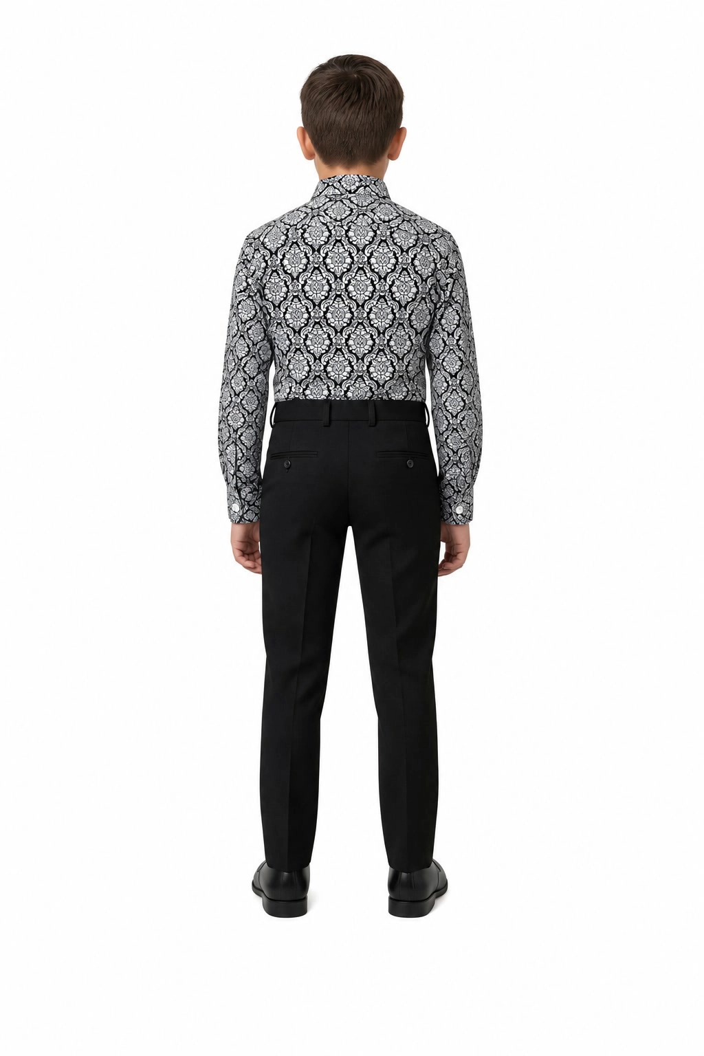 Elie Balleh Boys Slim Fit Button-Down Shirt