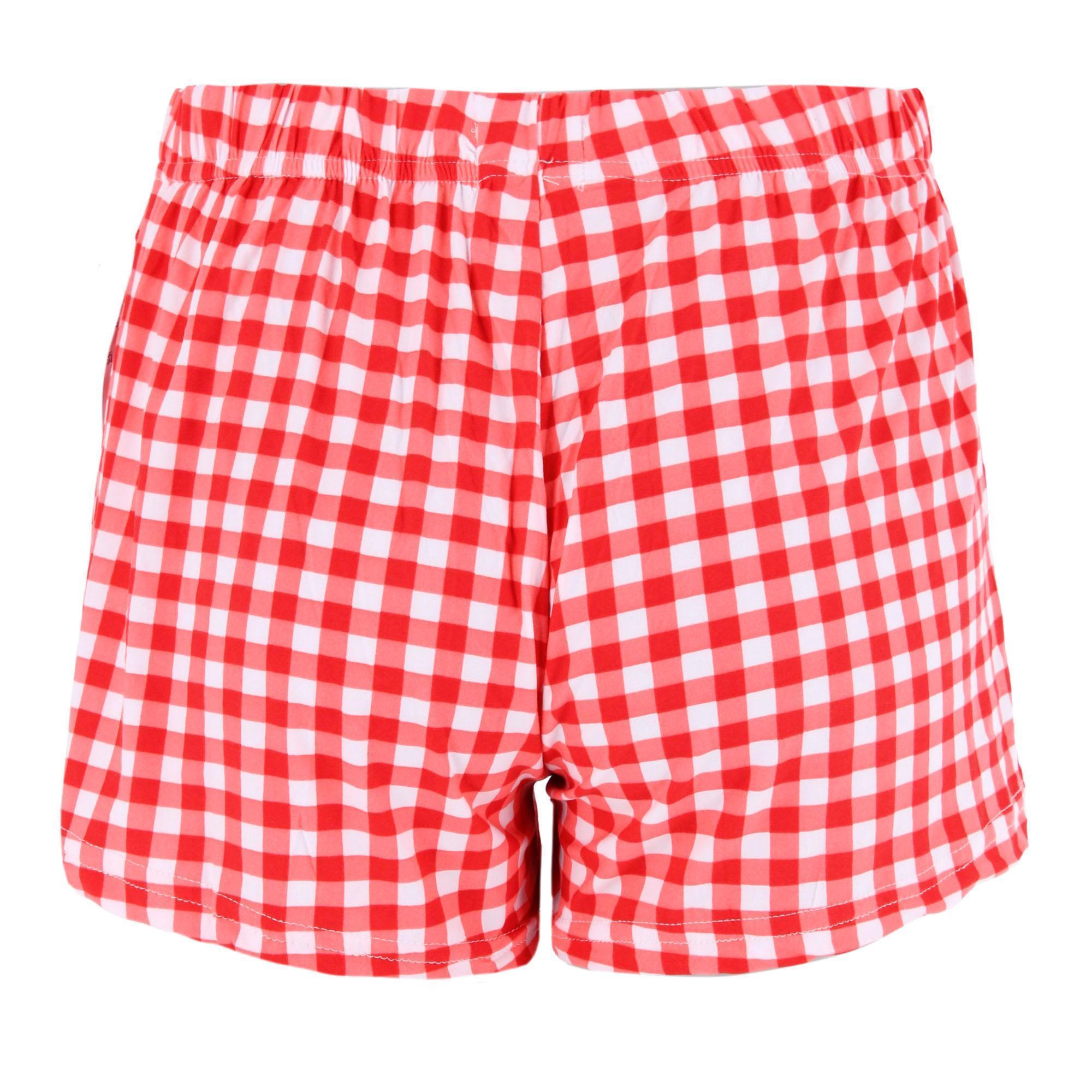 CTM Women's Patterned Pajama Boxer Style Short by Roll Outta Bed