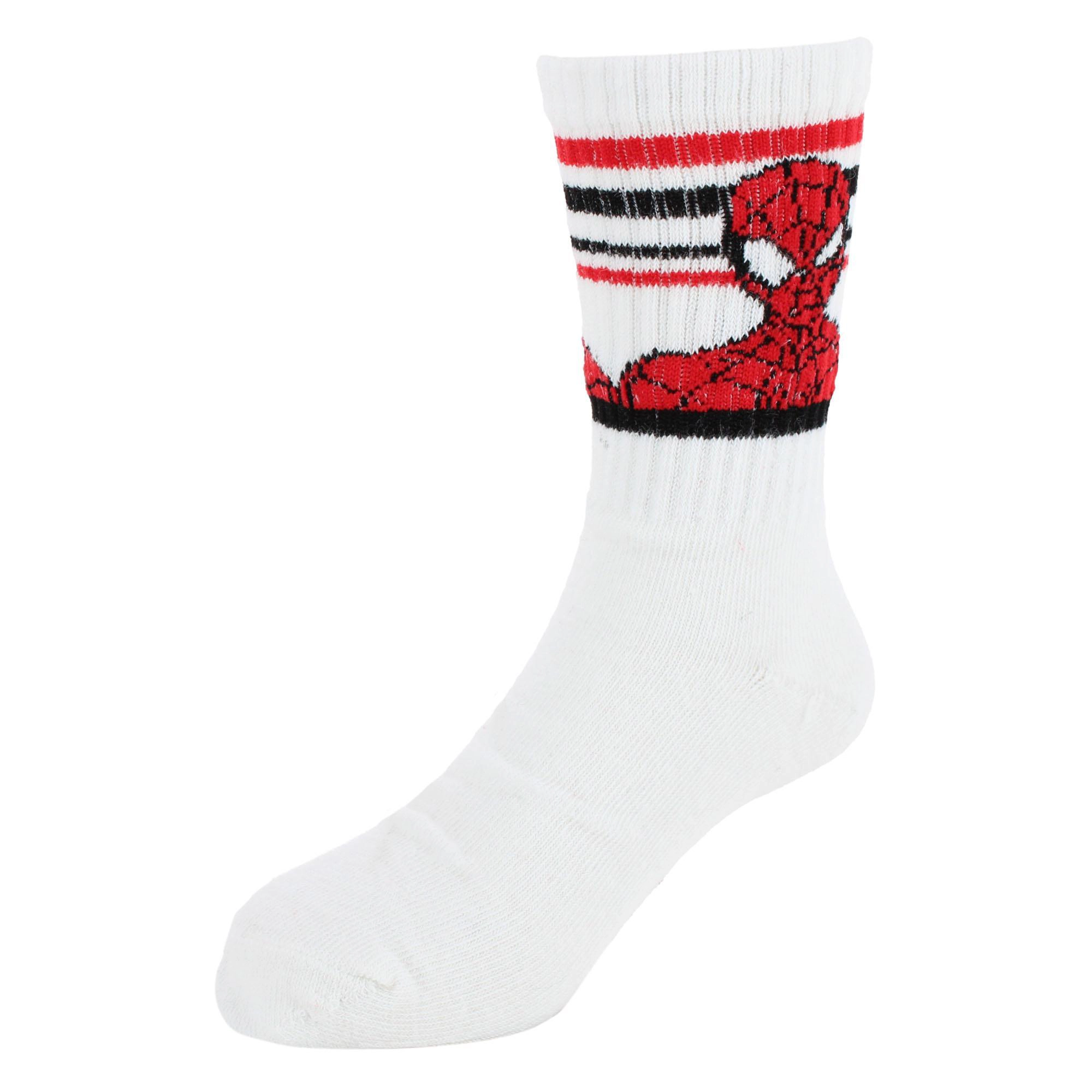 Textiel Trade Boy's Marvel The Amazing Spider-Man Athletic Socks (2 Pair)