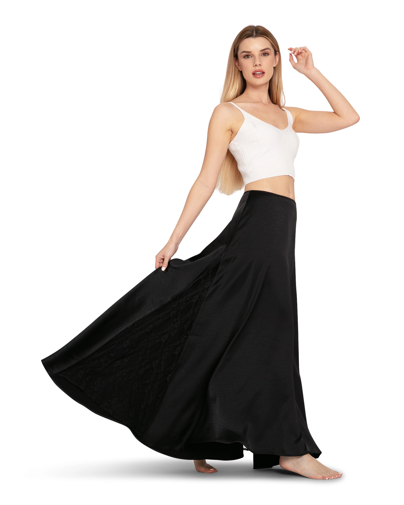 Belle & Bloom Womens California Dreamin' Maxi Skirt