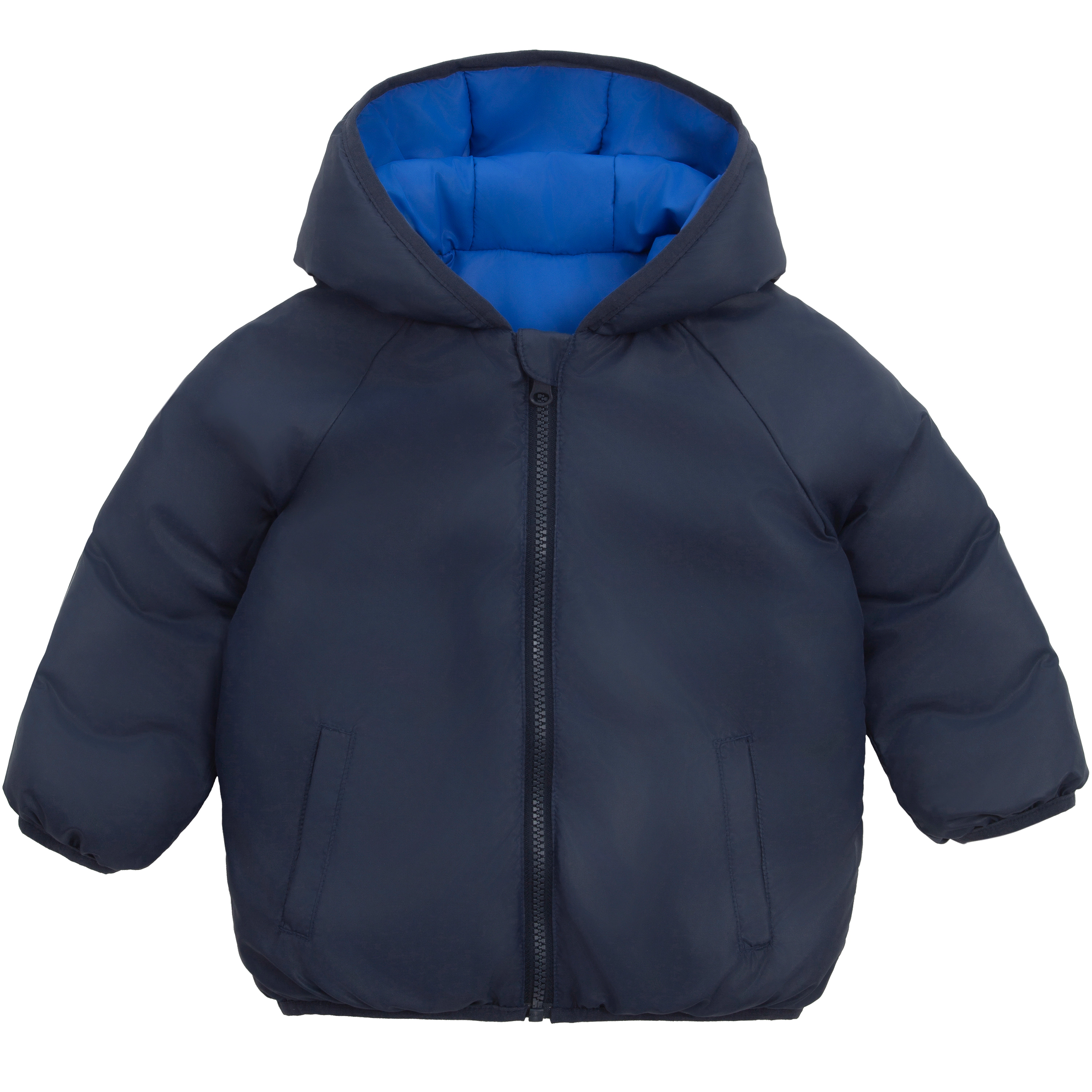 Rokka&Rolla Toddler Boys Reversible Hooded Puffer Jacket