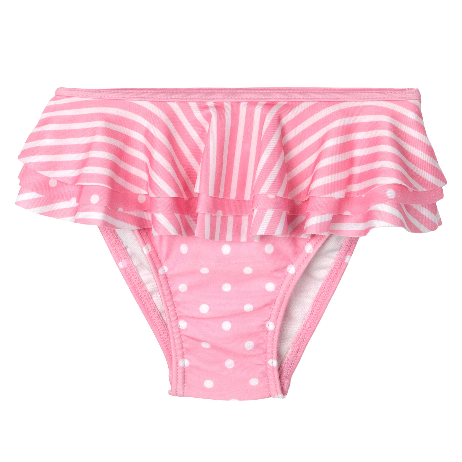Disney Minnie Mouse Girls' Swimwear 2-Piece Rash Guard and Bikini Set