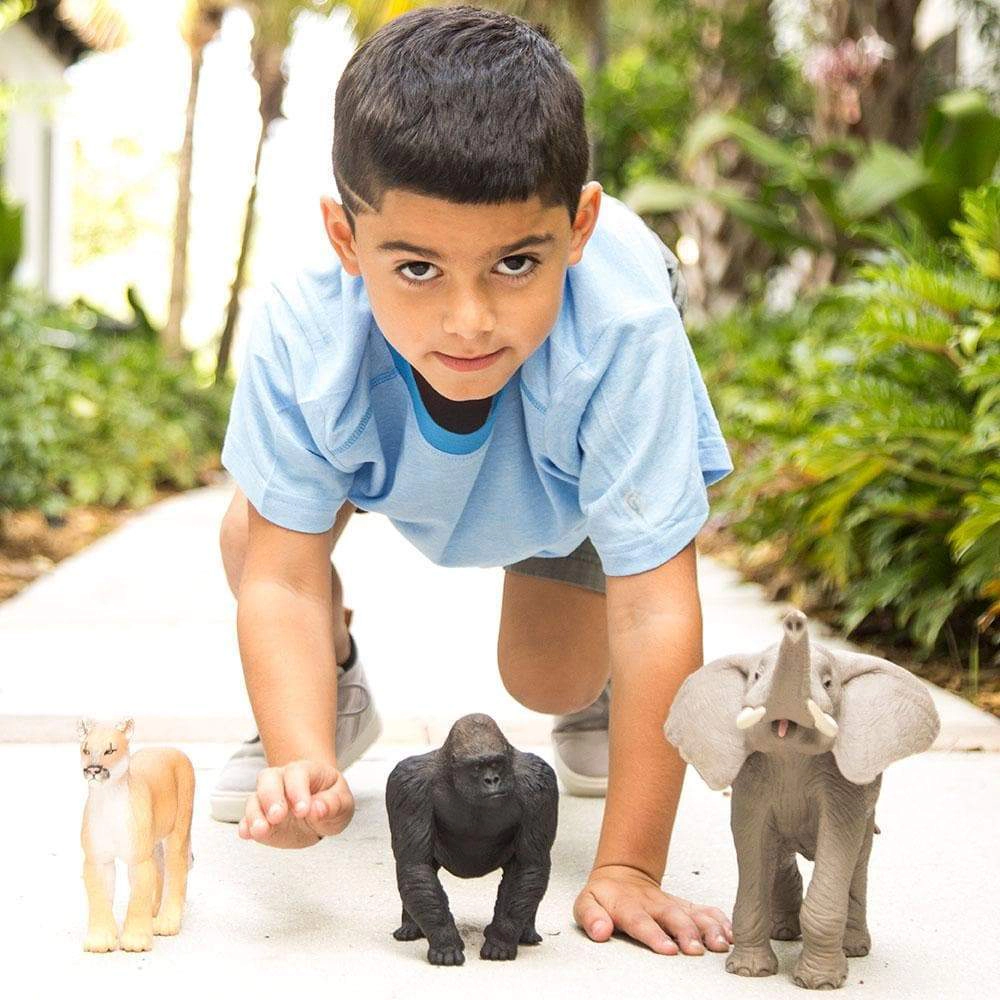 Safari Ltd. - Silverback Gorilla Kids Toy Figure