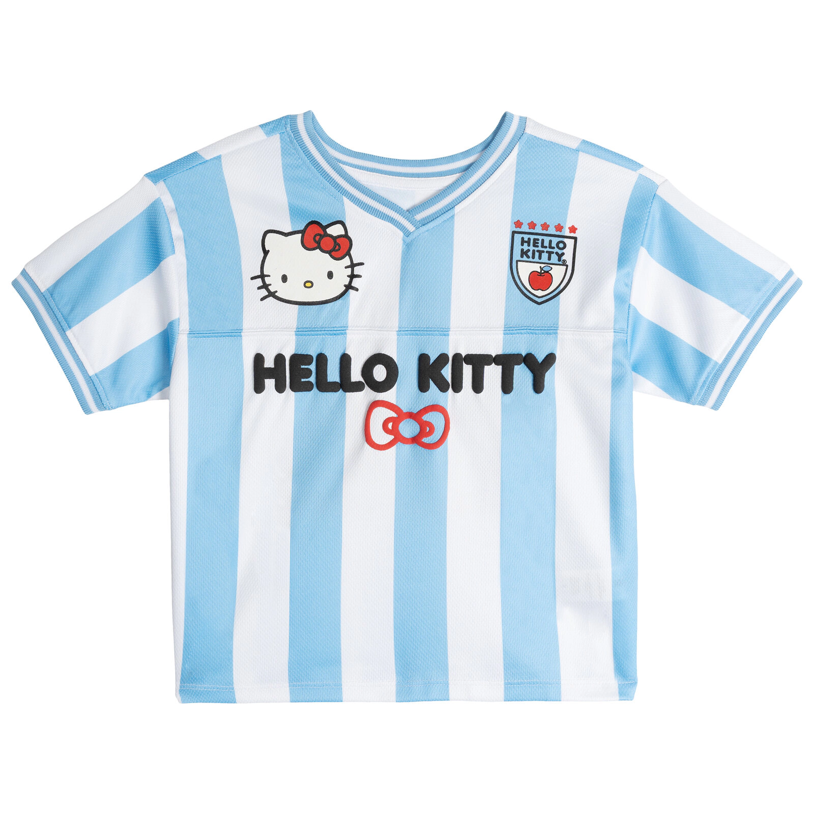 Hello Kitty Girls' Athletic 2-Piece T-Shirt and Shorts Set