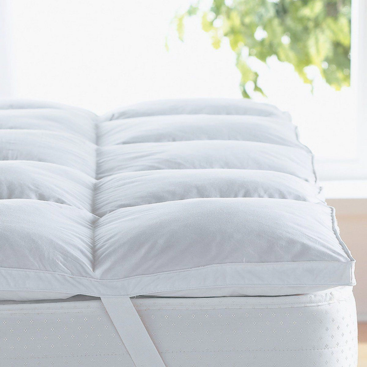 HSH Dream Plush 2 Inch Mattress Topper – Hypoallergenic Down Alternative Soft Bed Topper
