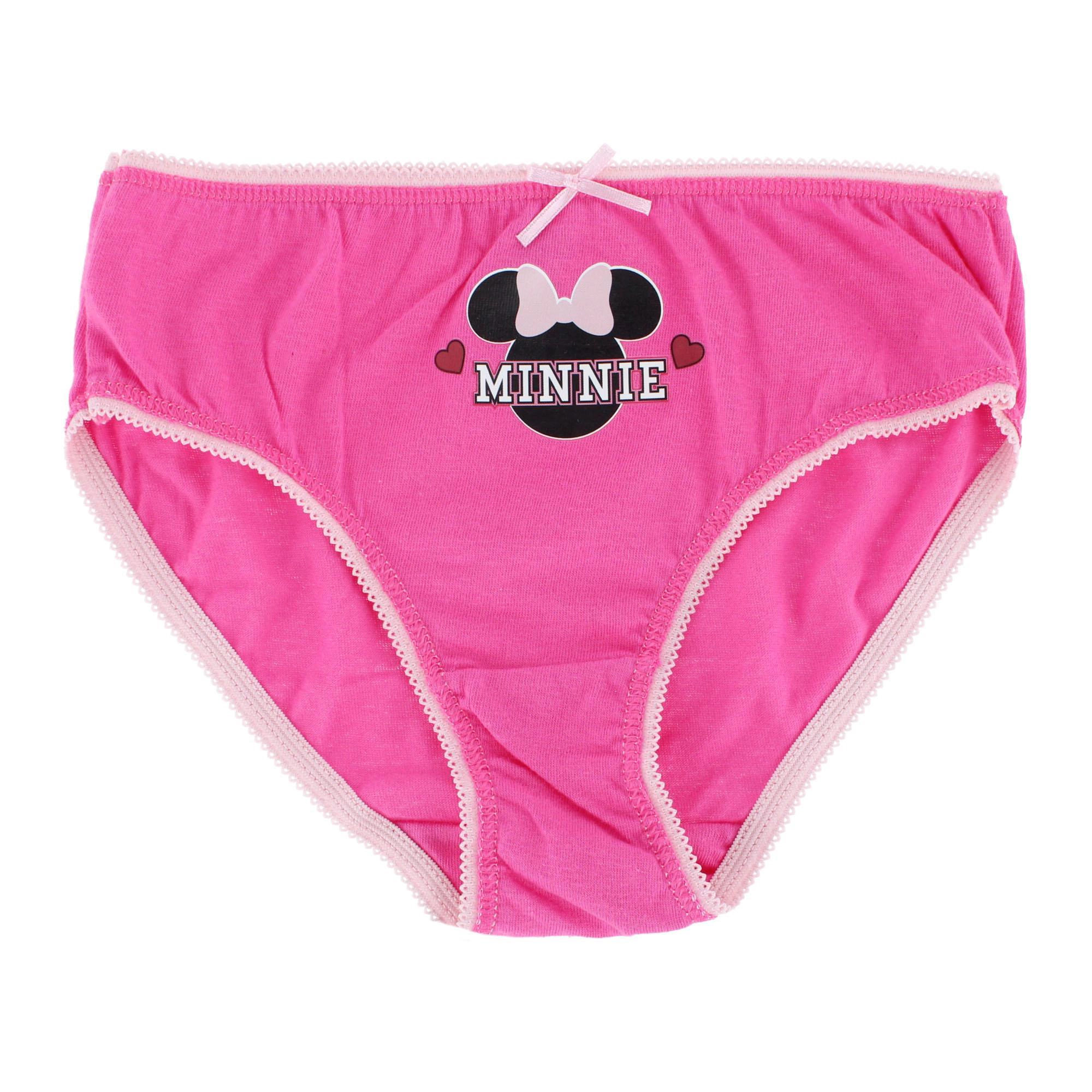 Textiel Trade Girl's Minnie Mouse Briefs (4 Pack)