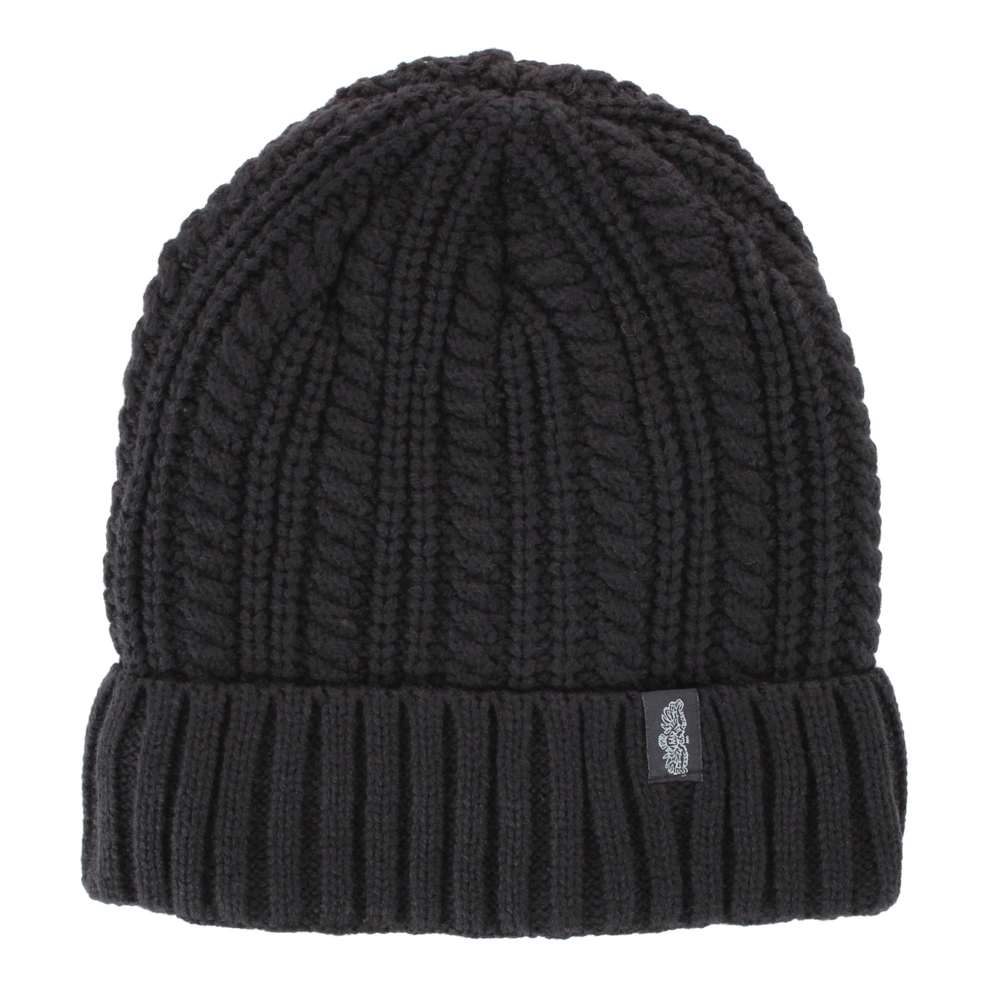 Angela & William Adult Chunky Cable Knit Lined Beanie and Scarf Winter Set