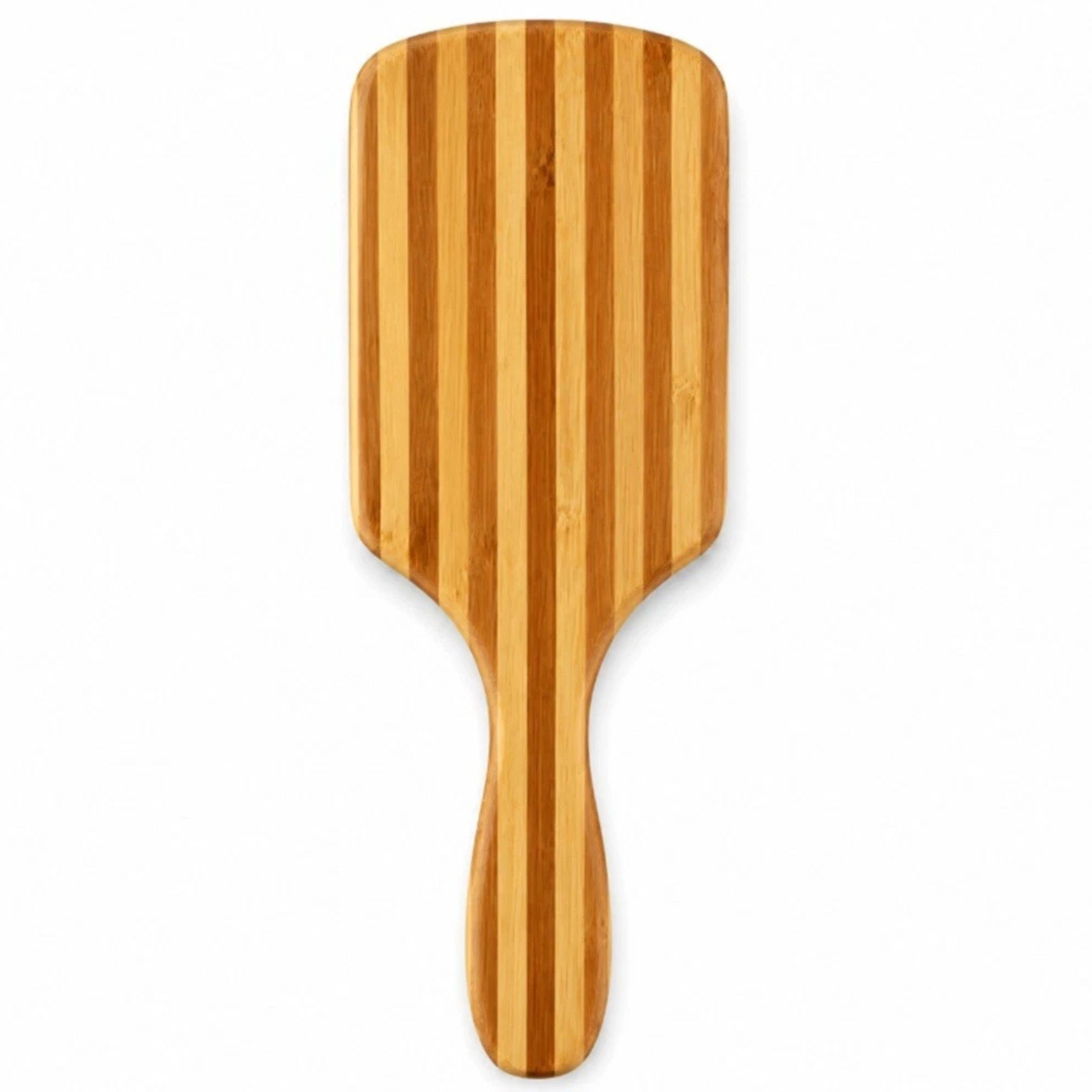 Home Collection Unisex Bamboo Paddle Hair Brush Detangling Scalp Massage Comb