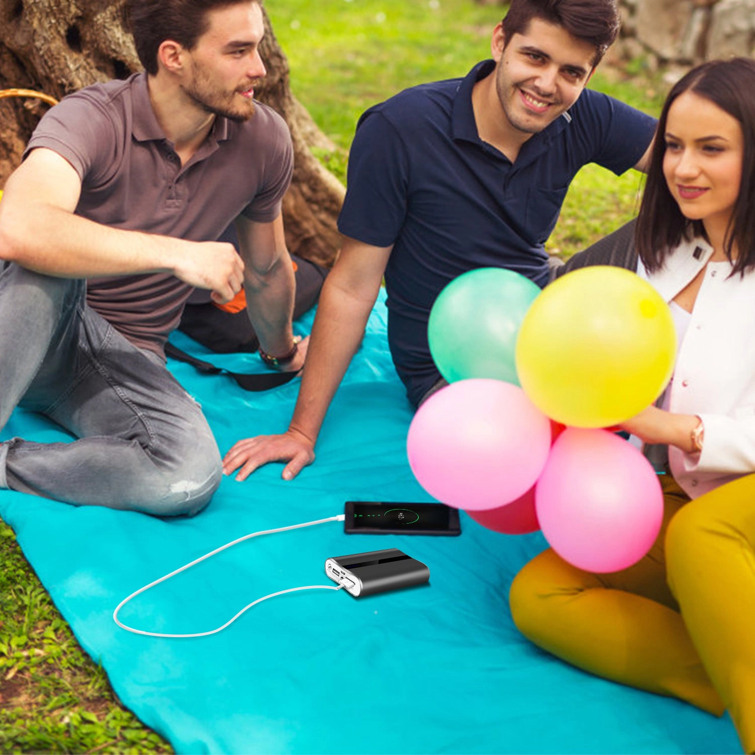 GBruno 12000mAh Dual-Port Portable Charger