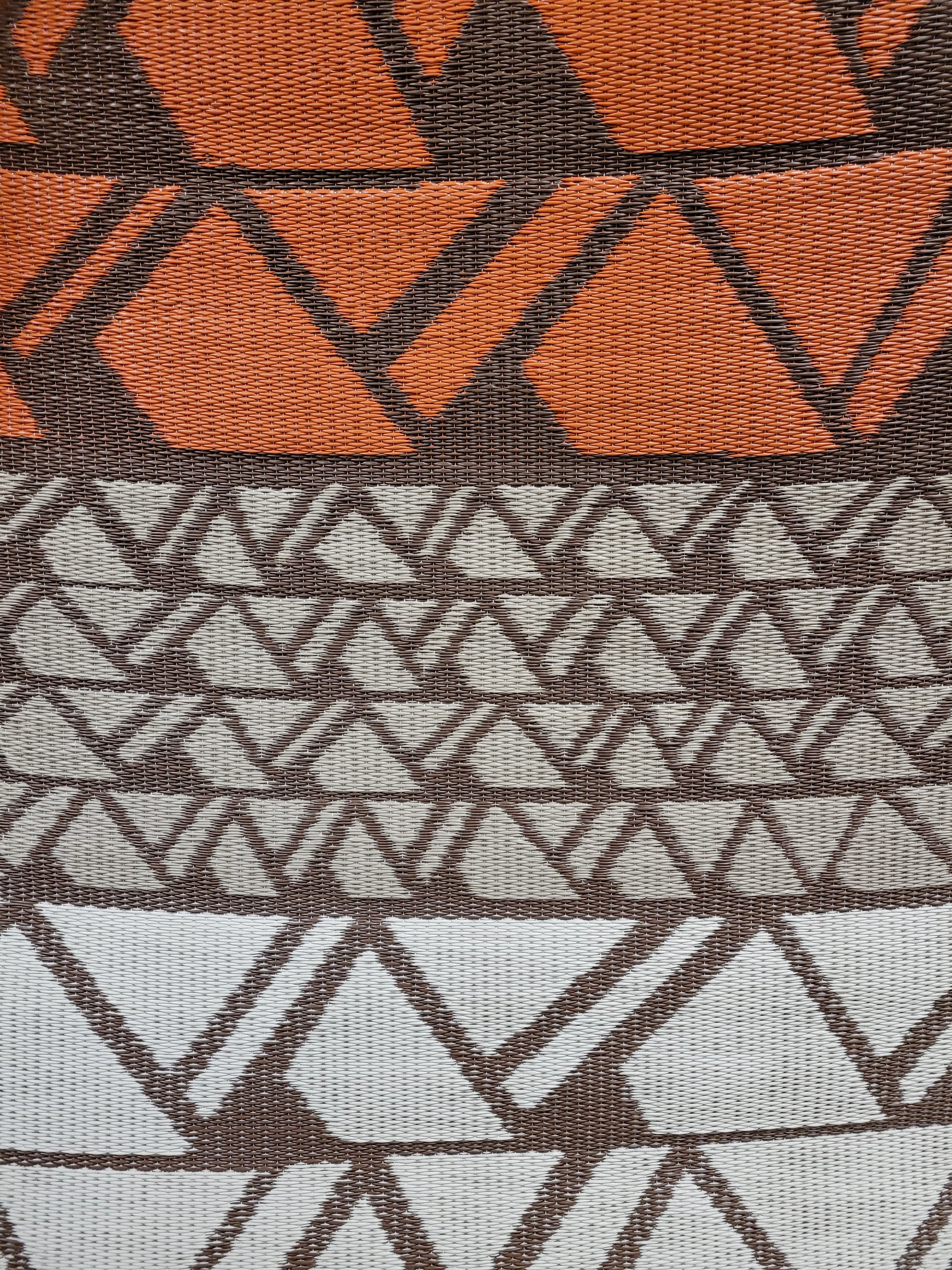 Mad Mats Zig Zag Indoor/Outdoor Runner Area Rug