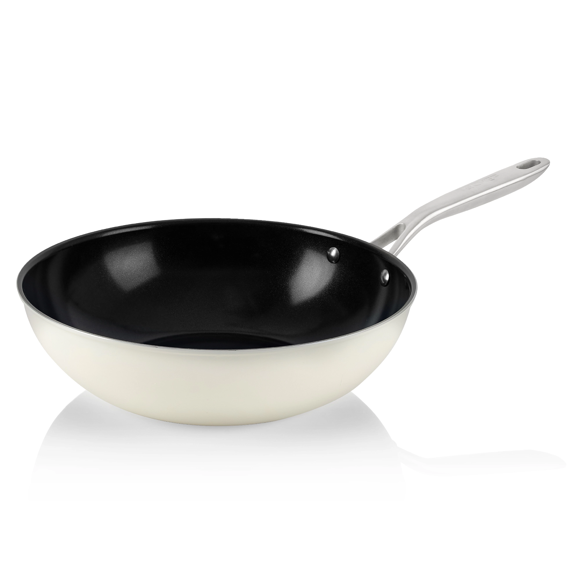TECHEF - ValenCera - 12 Inch Wok/Stir-Fry Pan with Cover