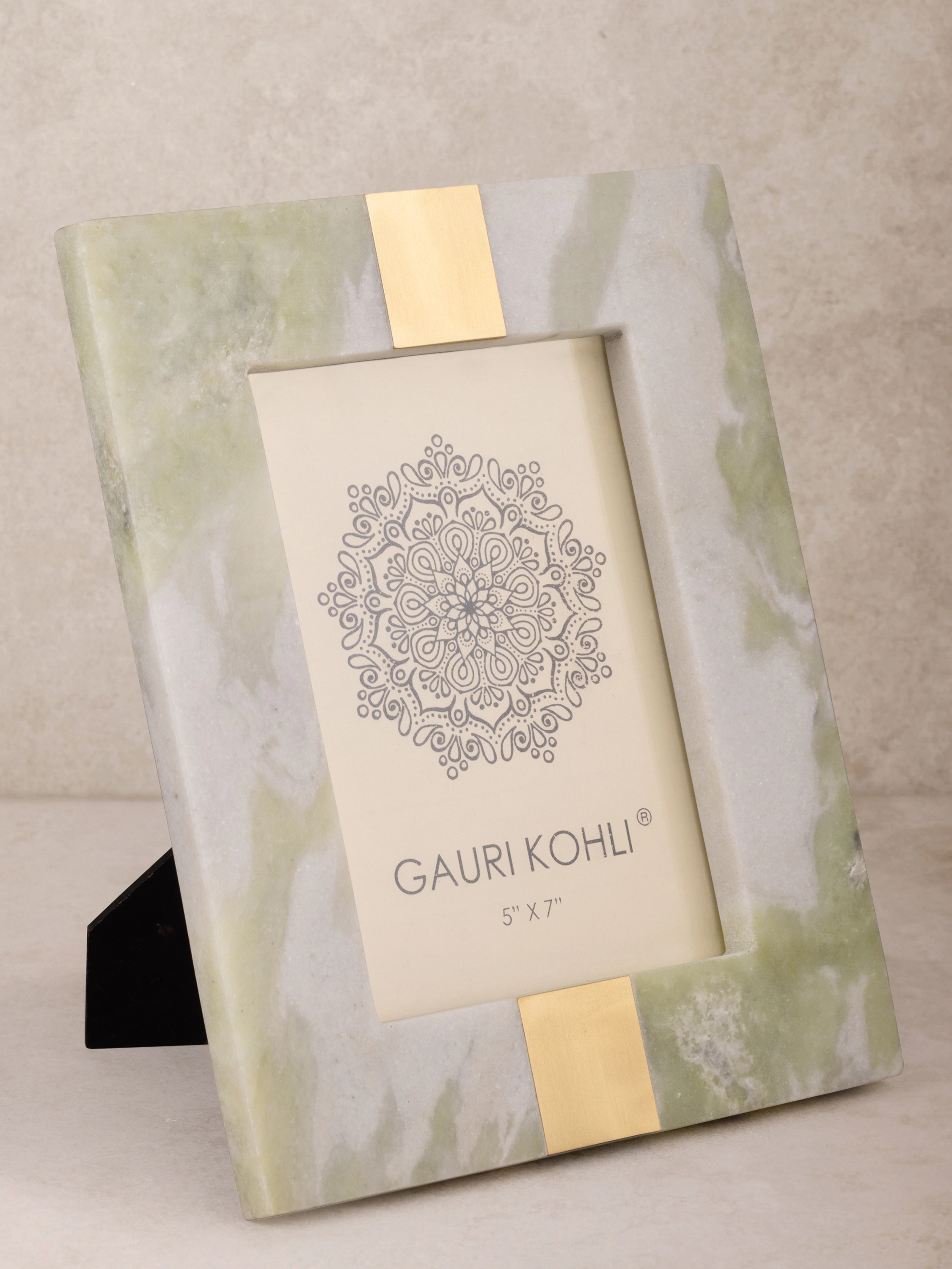 GAURI KOHLI Skye Green Onyx Picture Frame