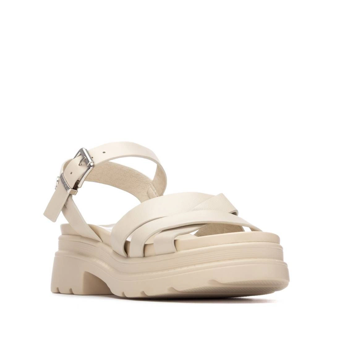 Refresh Women's Sandals Memory Foam, Block Heel