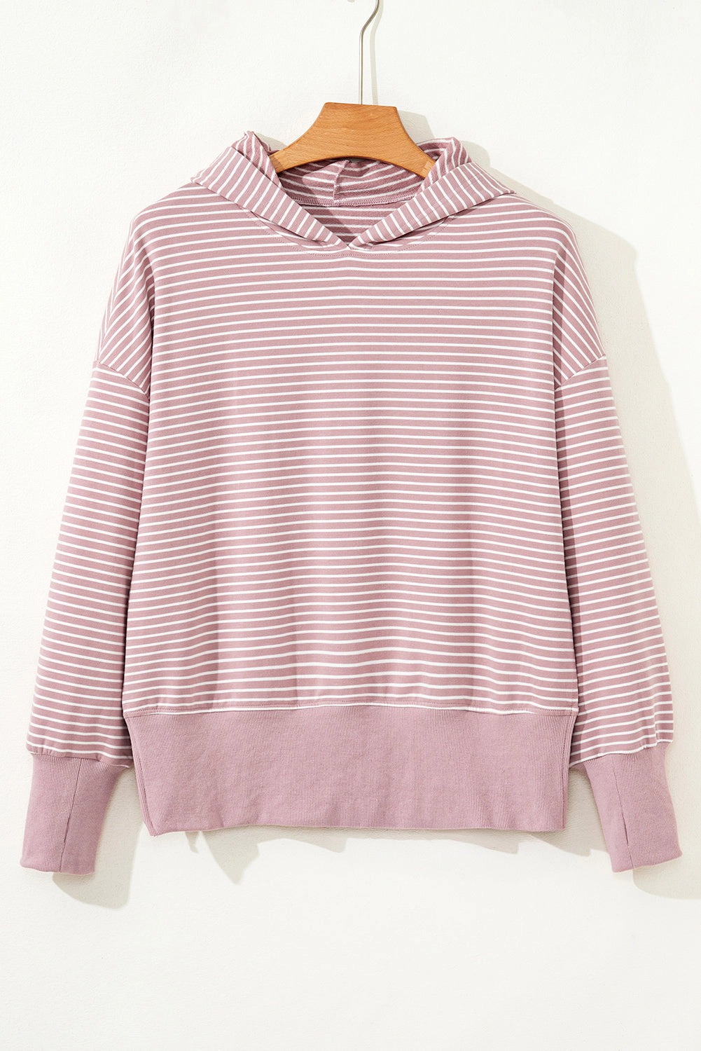 Threaded Pear Women's Addilyn Shoulder Loose Fit Hoodie